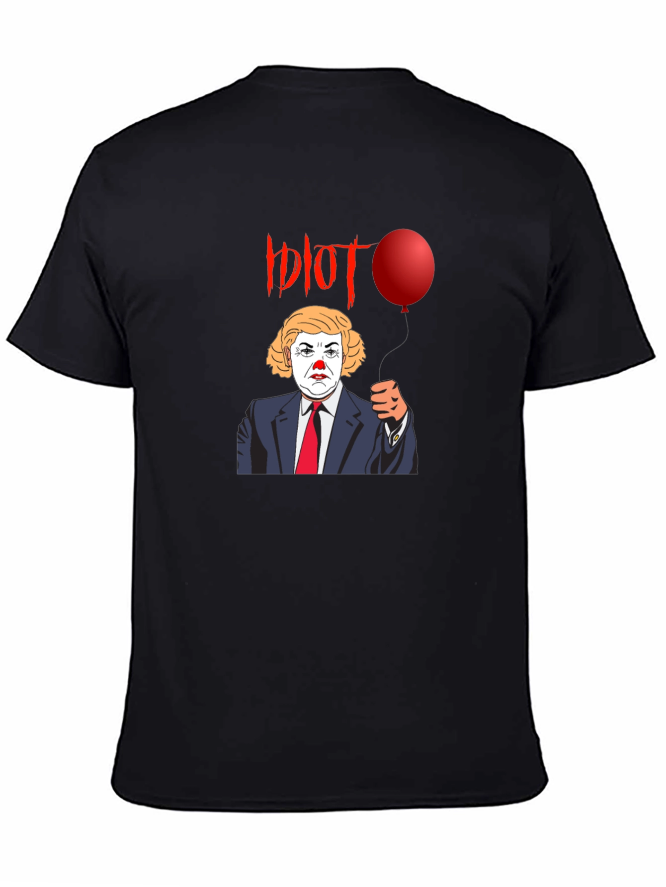 Political Clown Graphic Tee - Anti-Trump Statement Shirt