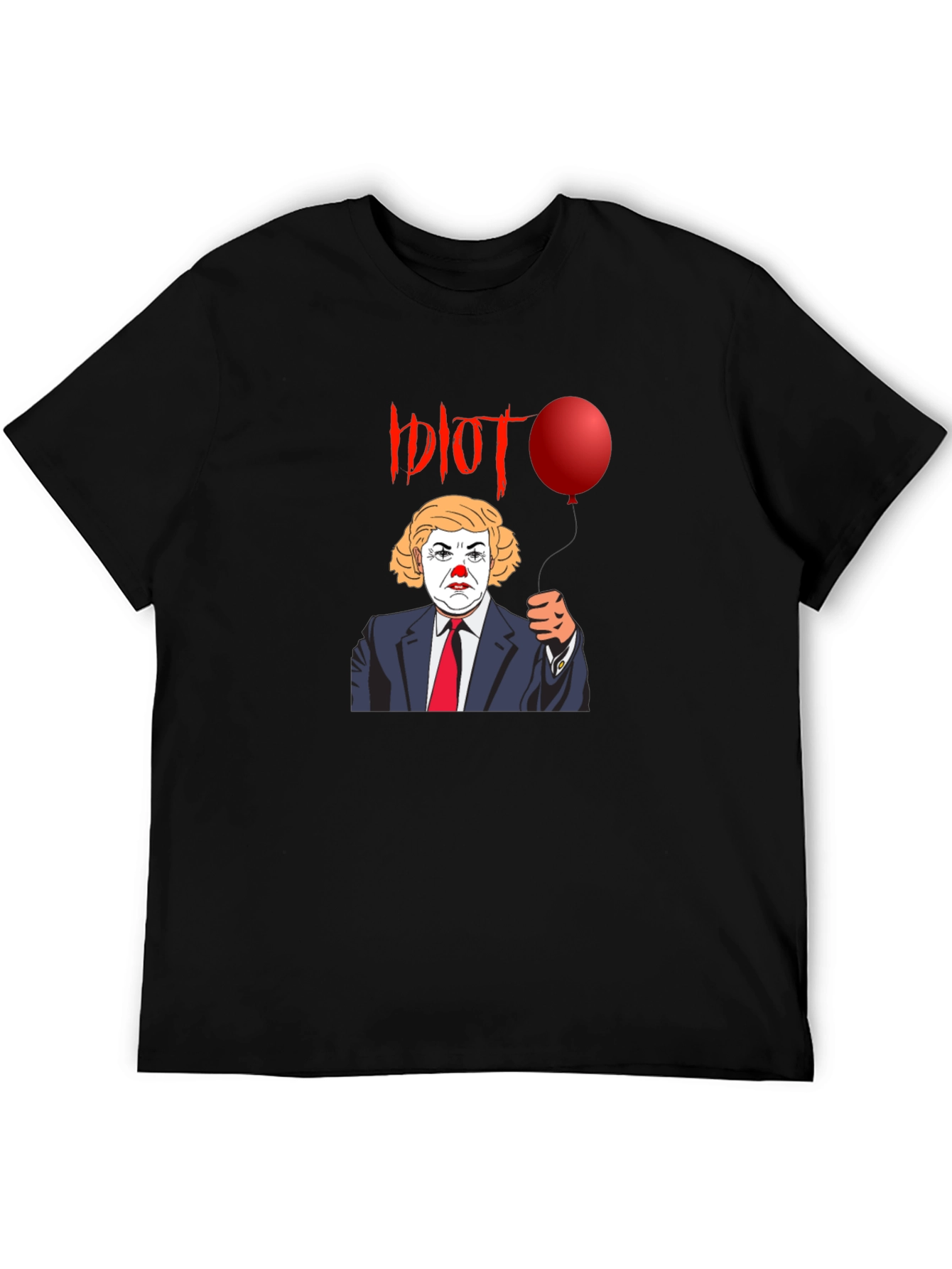 Political Clown Graphic Tee - Anti-Trump Statement Shirt