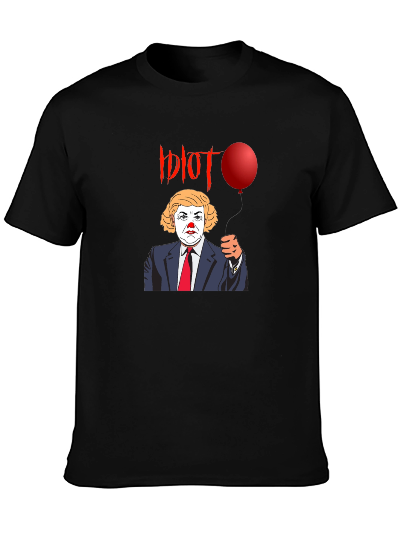 Political Clown Graphic Tee - Anti-Trump Statement Shirt