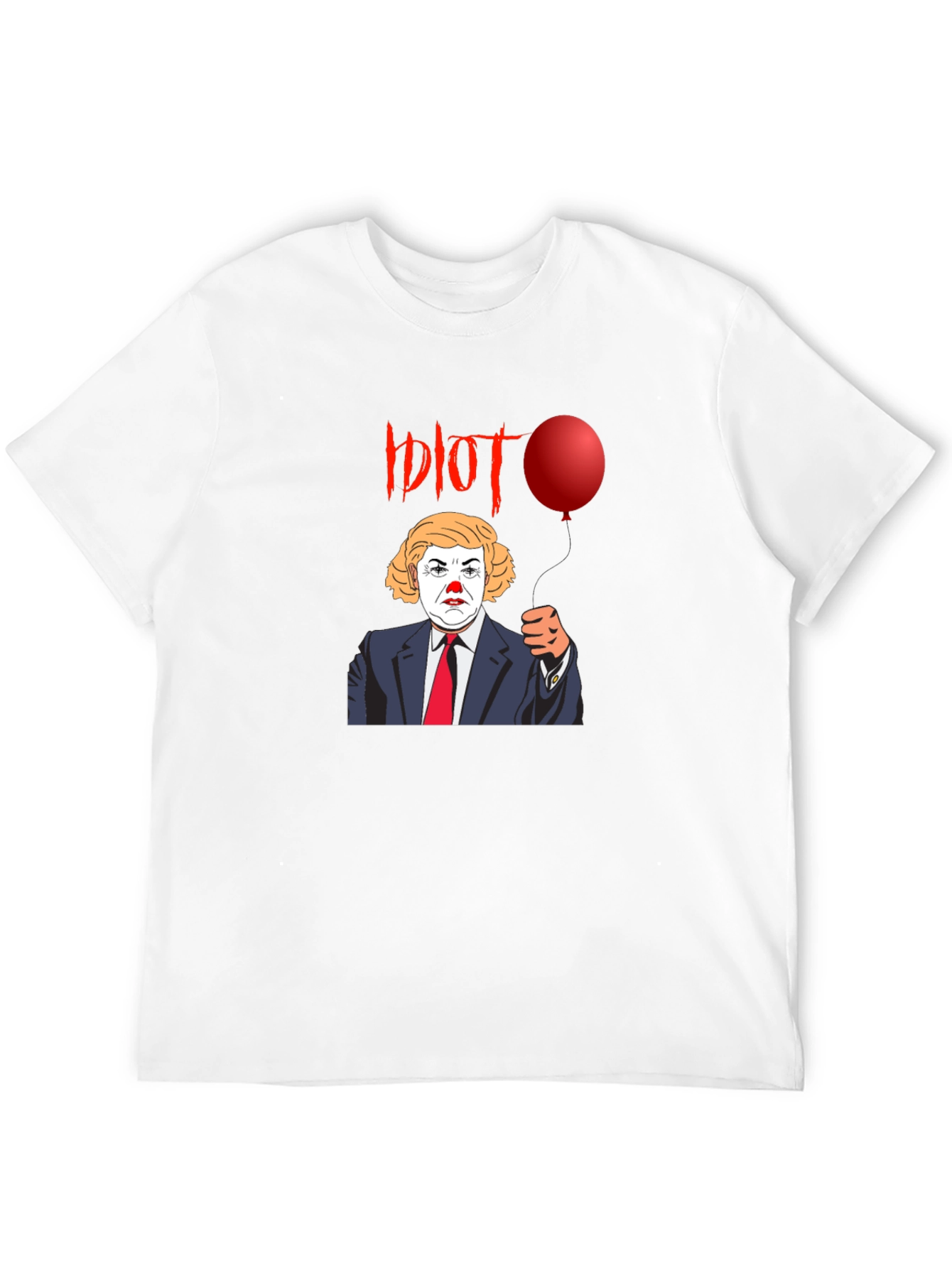 Political Clown Graphic Tee - Anti-Trump Statement Shirt