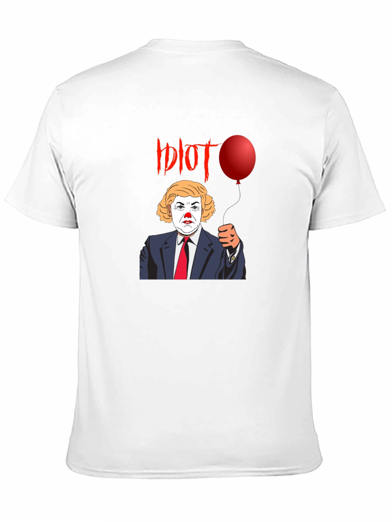 Political Clown Graphic Tee - Anti-Trump Statement Shirt