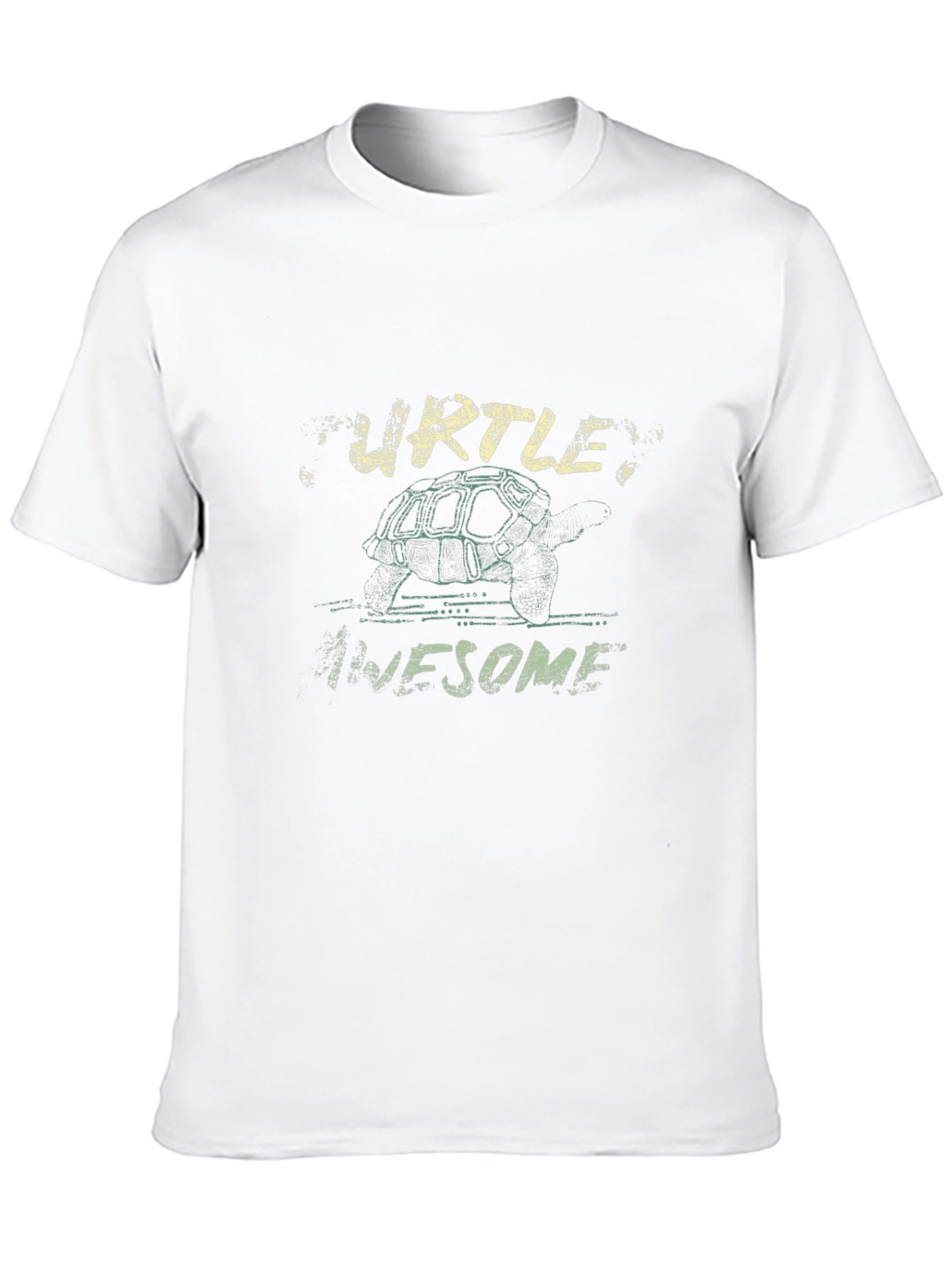 Turtlely Awesome Graphic Tee - Cool Turtle Design