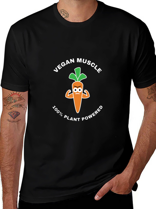Vegan Muscle Plant Powered T-Shirt
