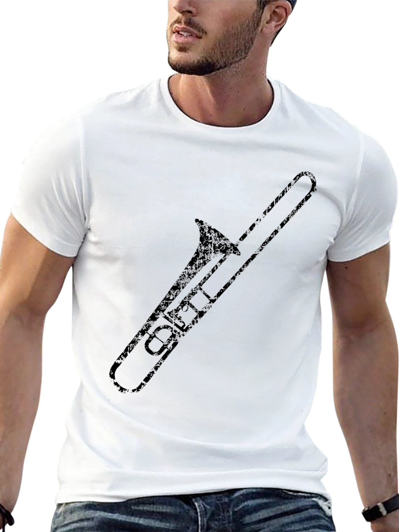 Trombone Graphic T-Shirt - Band Tee