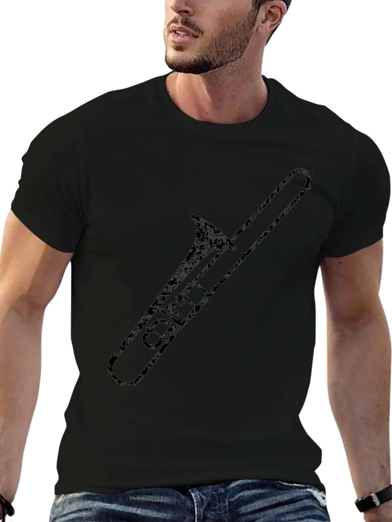 Trombone Graphic T-Shirt - Band Tee