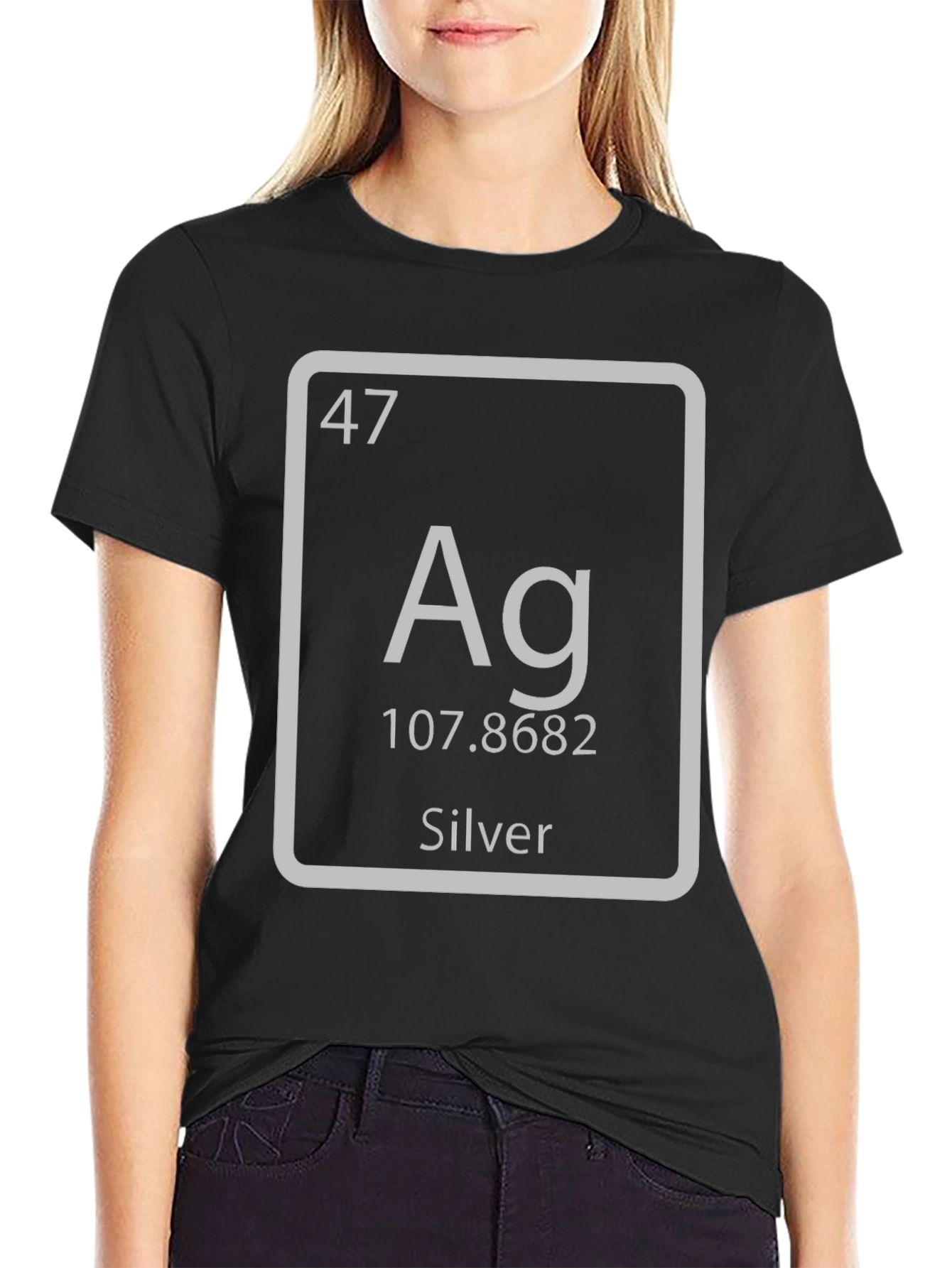Silver Element T-Shirt - Chemistry Science Tee