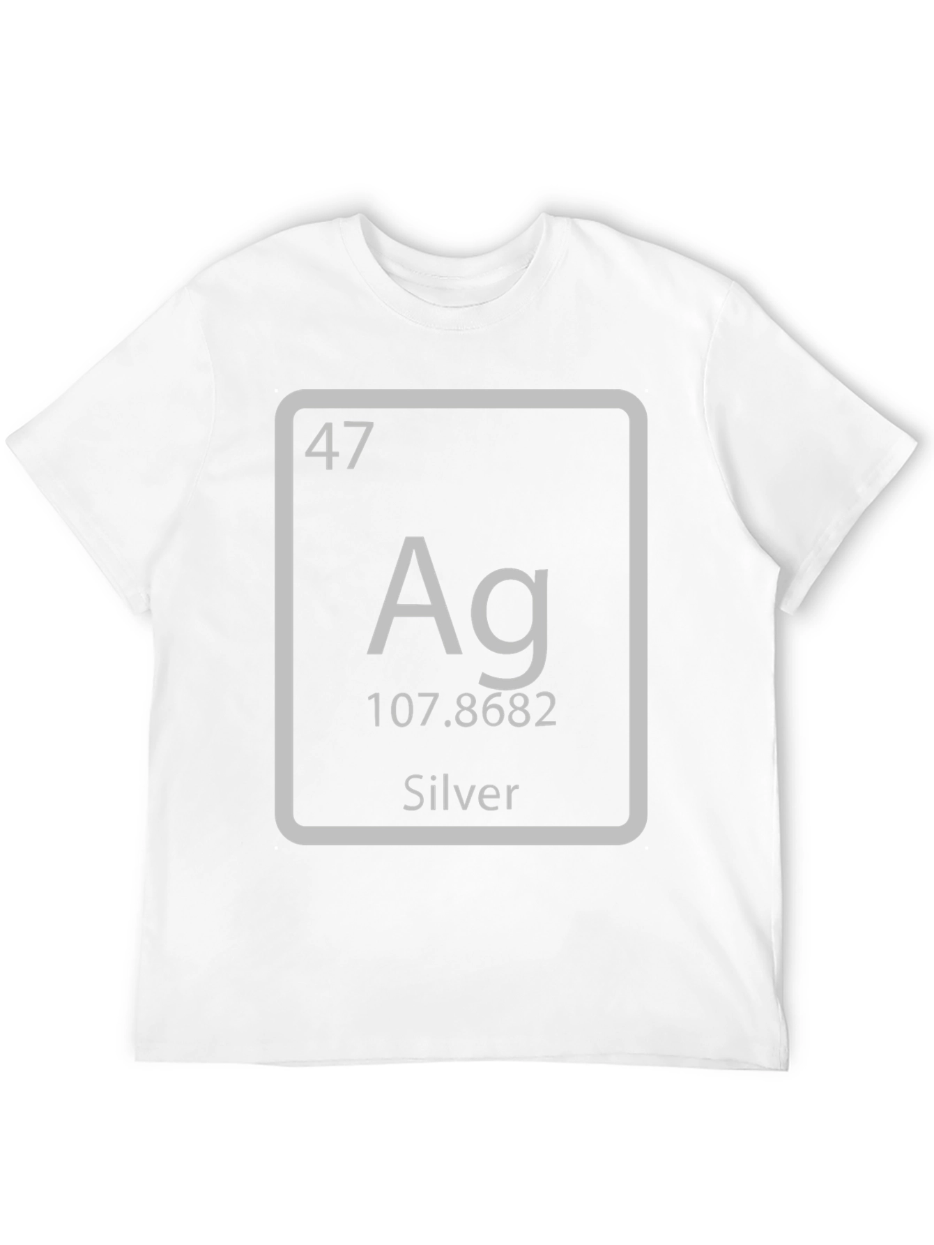 Silver Element T-Shirt - Chemistry Science Tee