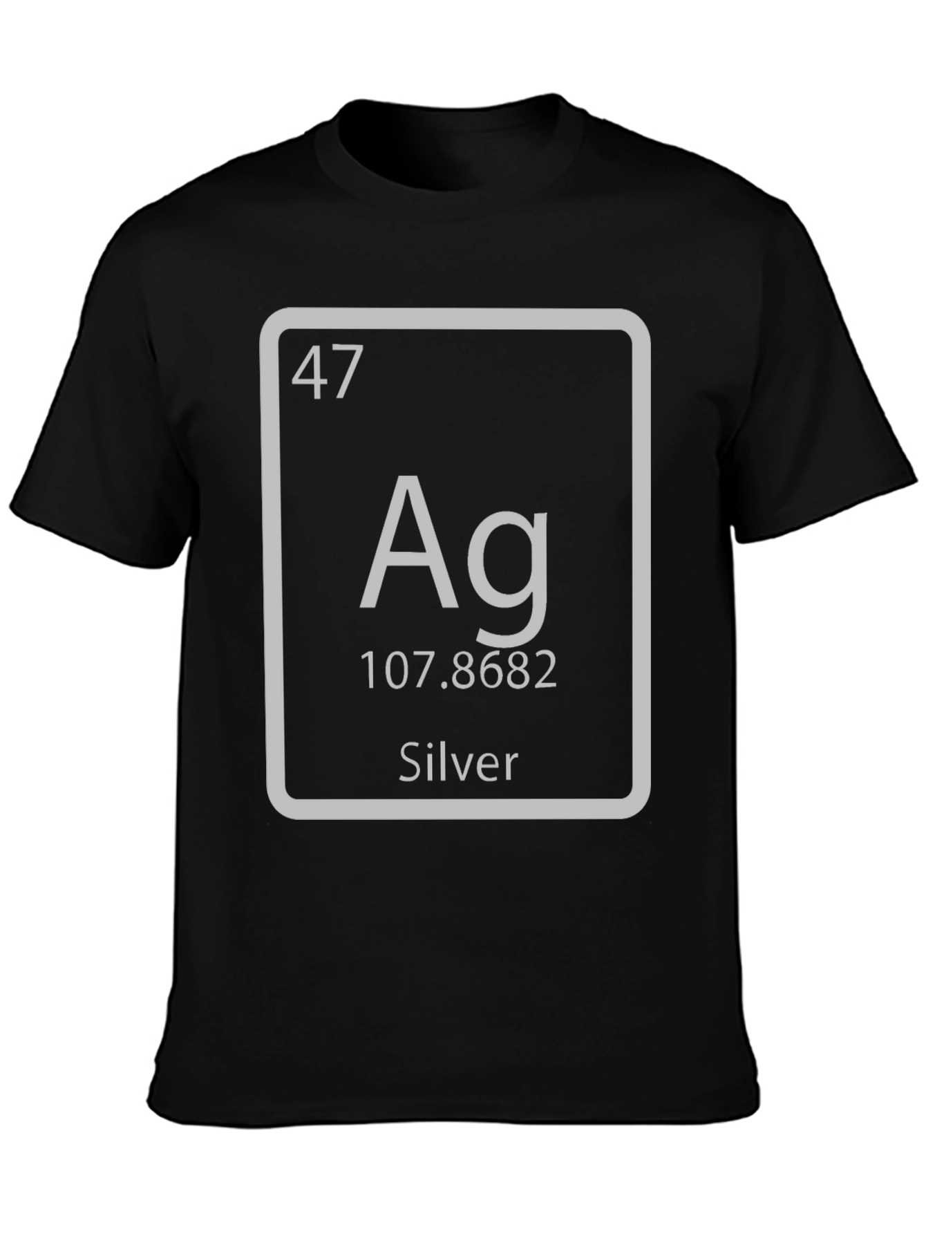 Silver Element T-Shirt - Chemistry Science Tee