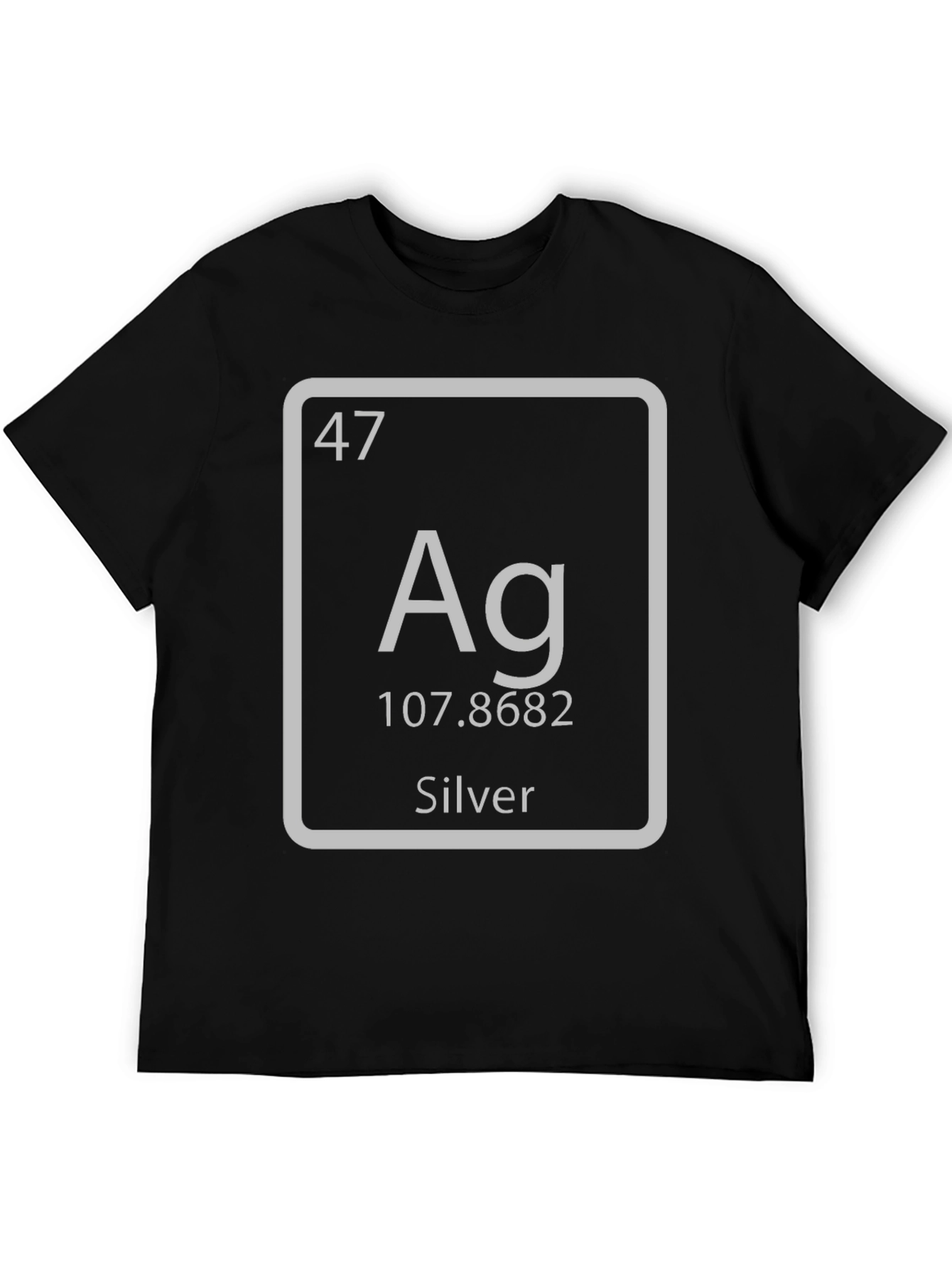 Silver Element T-Shirt - Chemistry Science Tee