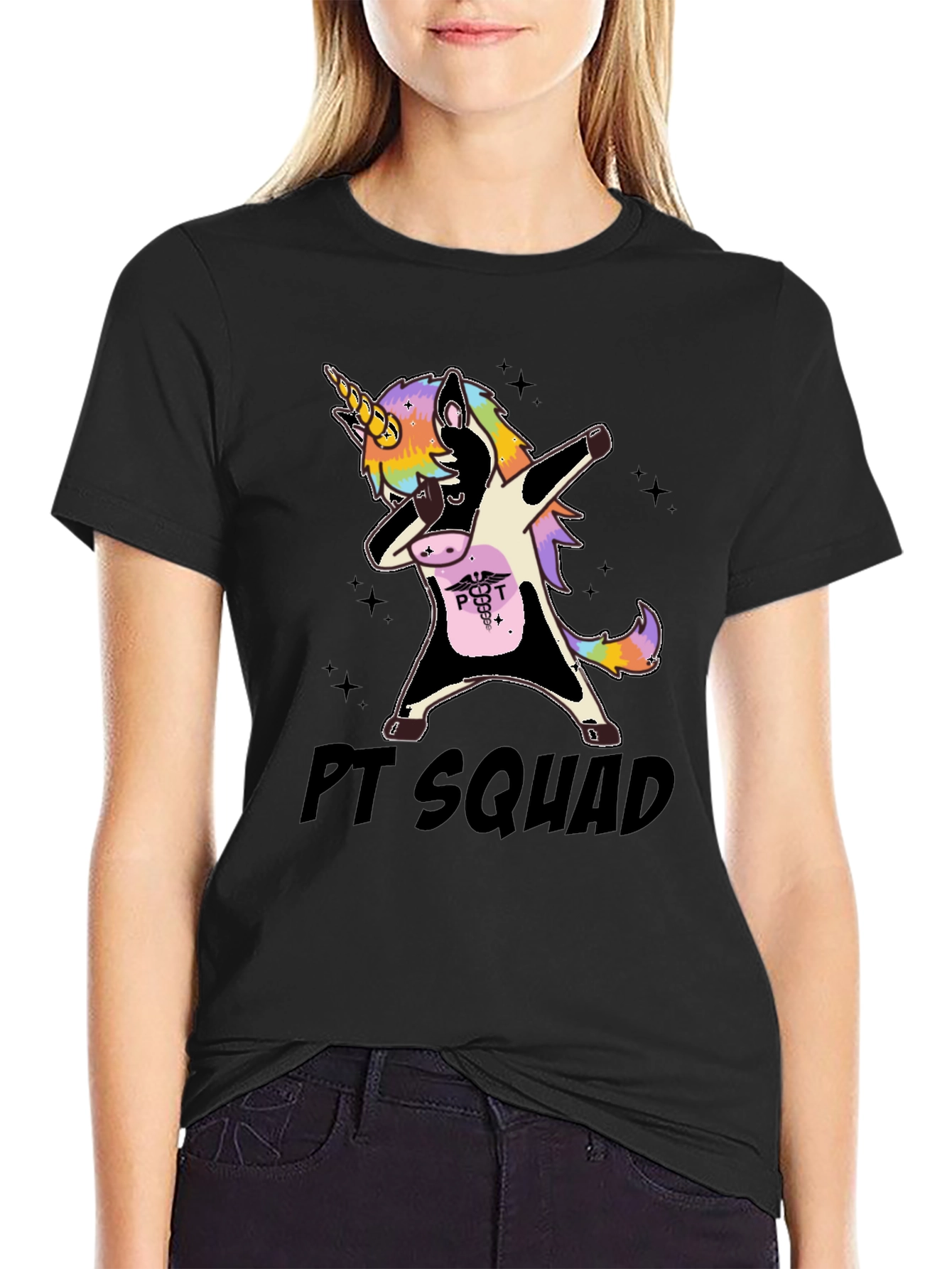 PT Squad Unicorn Dabbing T-Shirt