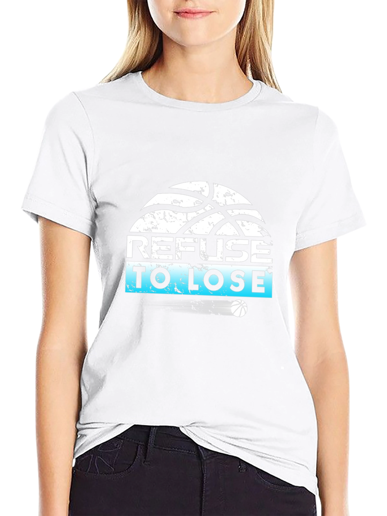 Refuse to Lose Basketball Graphic Tee
