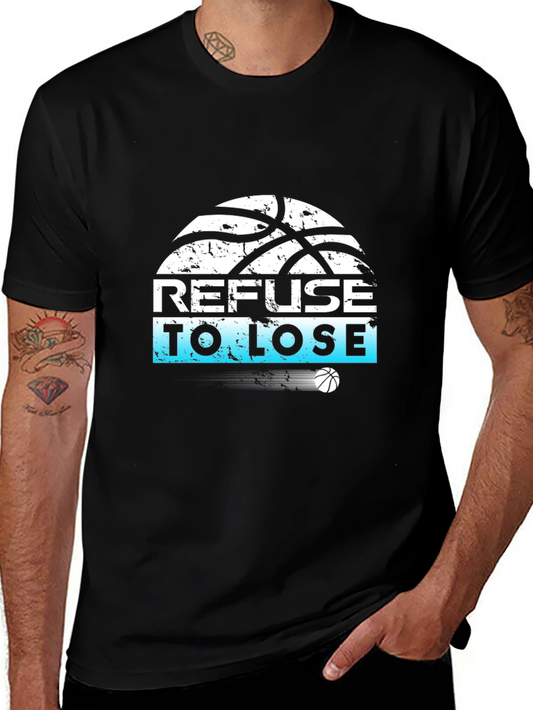 Refuse to Lose Basketball Graphic Tee