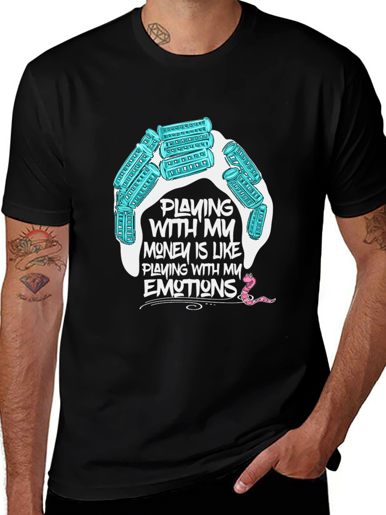 Playing with my money T-shirt
