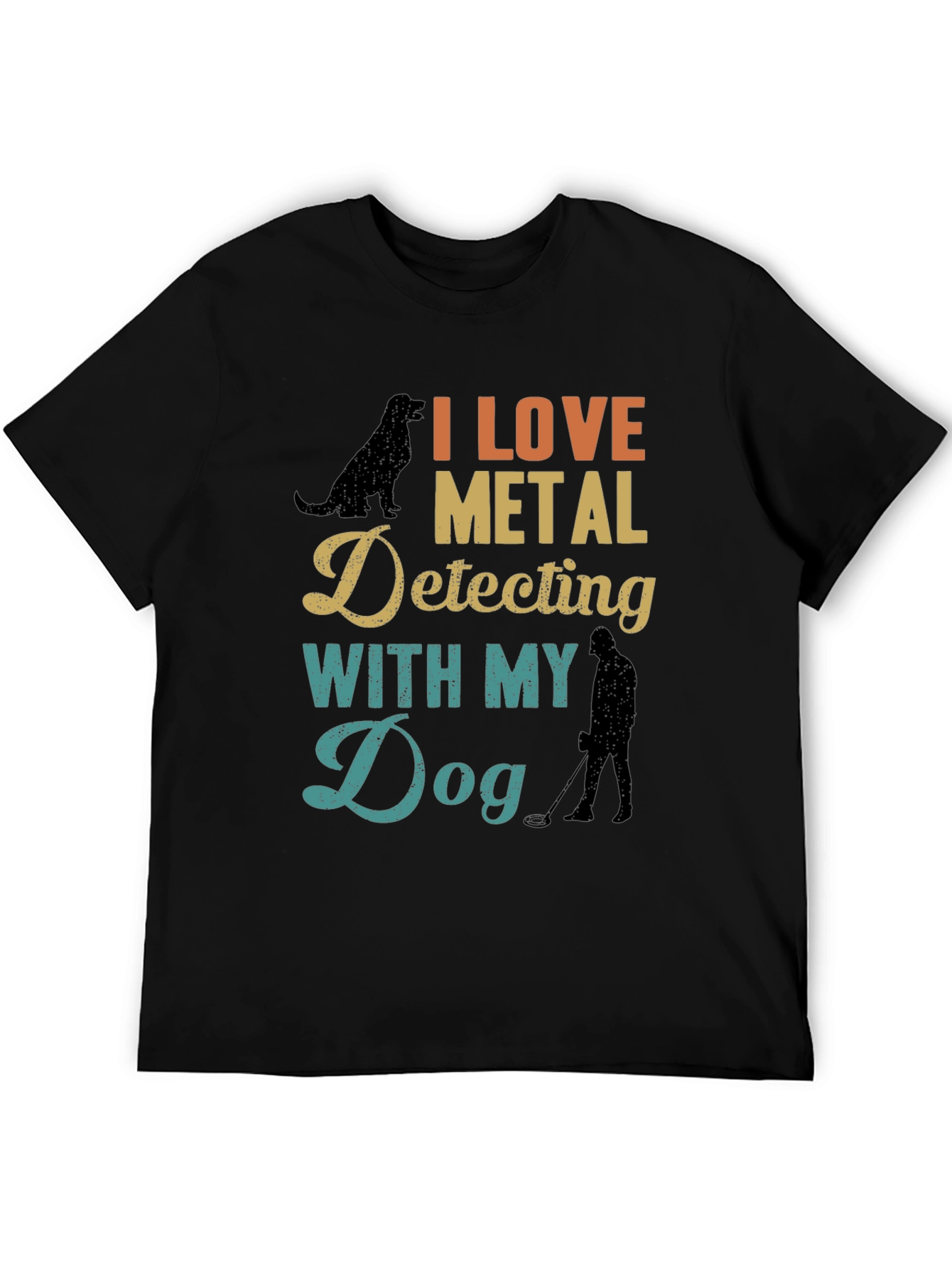 I Love Metal Detecting with My Dog Tee