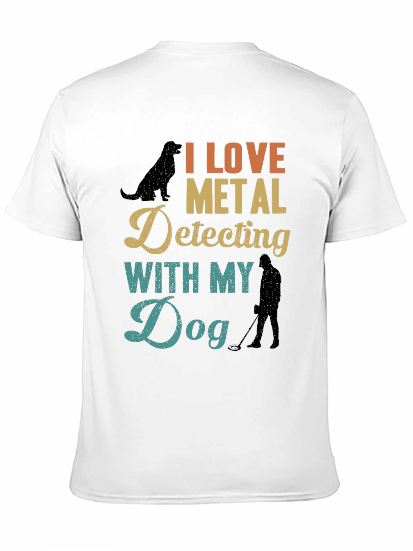 I Love Metal Detecting with My Dog Tee