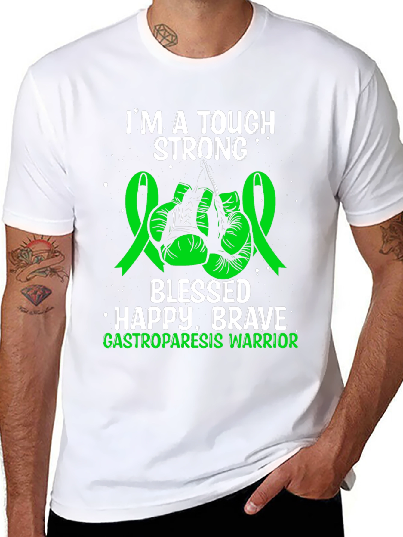 Gastroparesis Warrior Awareness T-Shirt