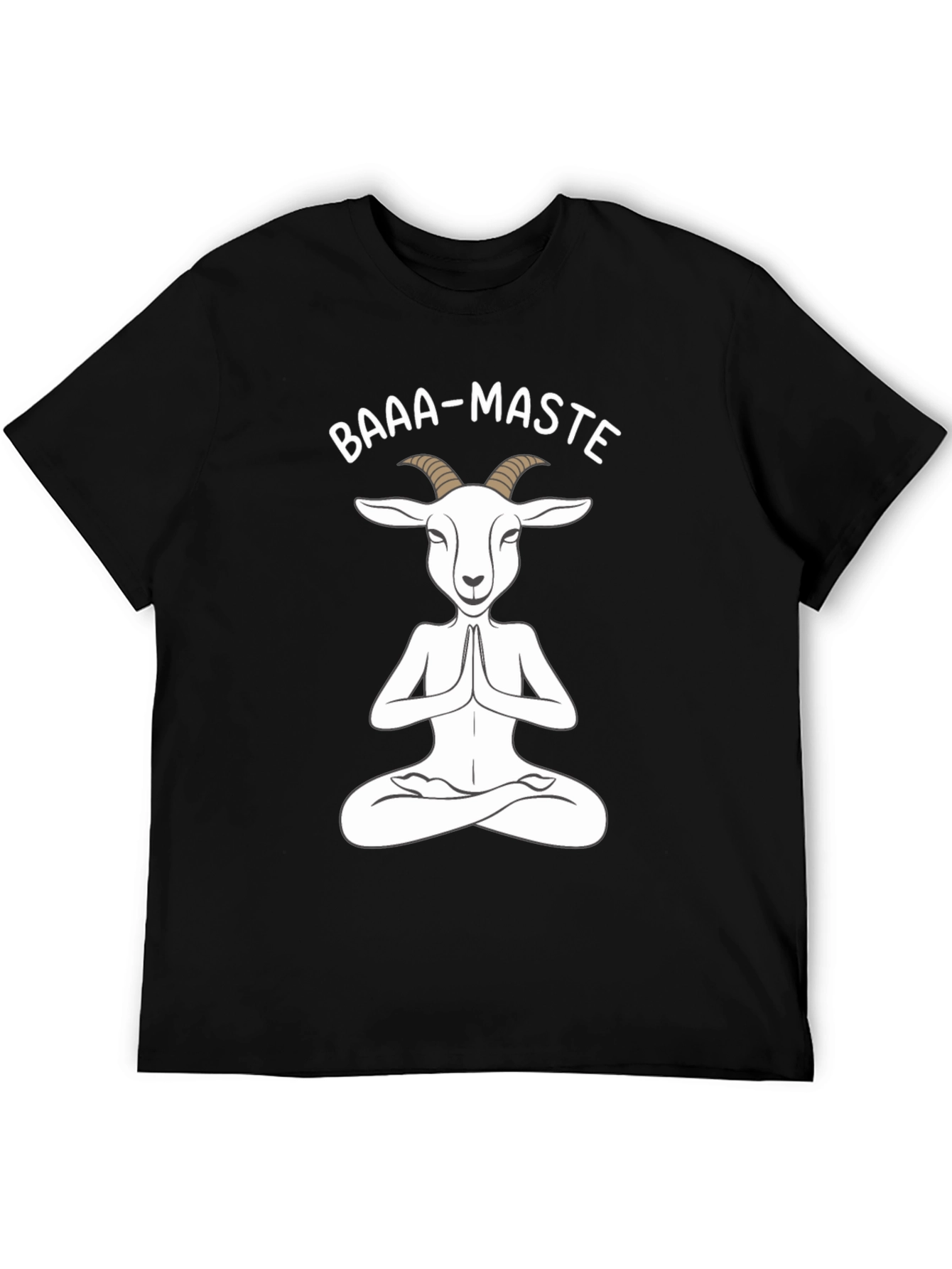 Baaa-Maste Goat T-Shirt - Yoga Meditation Tee