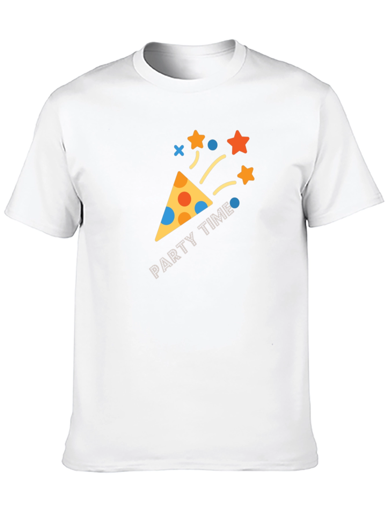Party Time Graphic Tee - Celebration T-Shirt