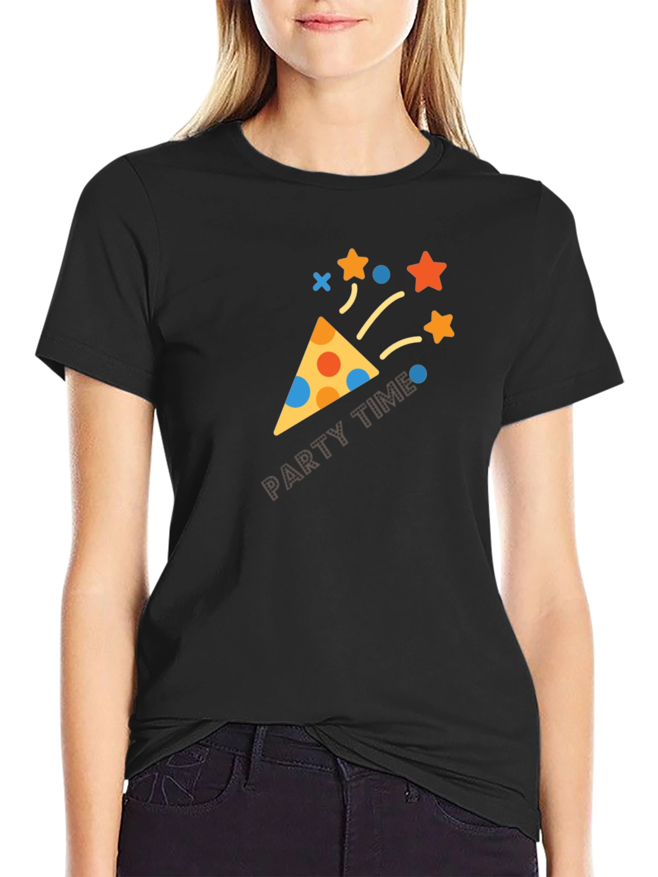 Party Time Graphic Tee - Celebration T-Shirt