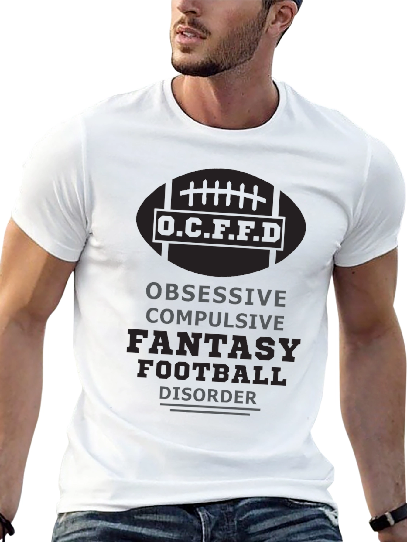 Fantasy Football Disorder T-Shirt: Obsessive & Fun!