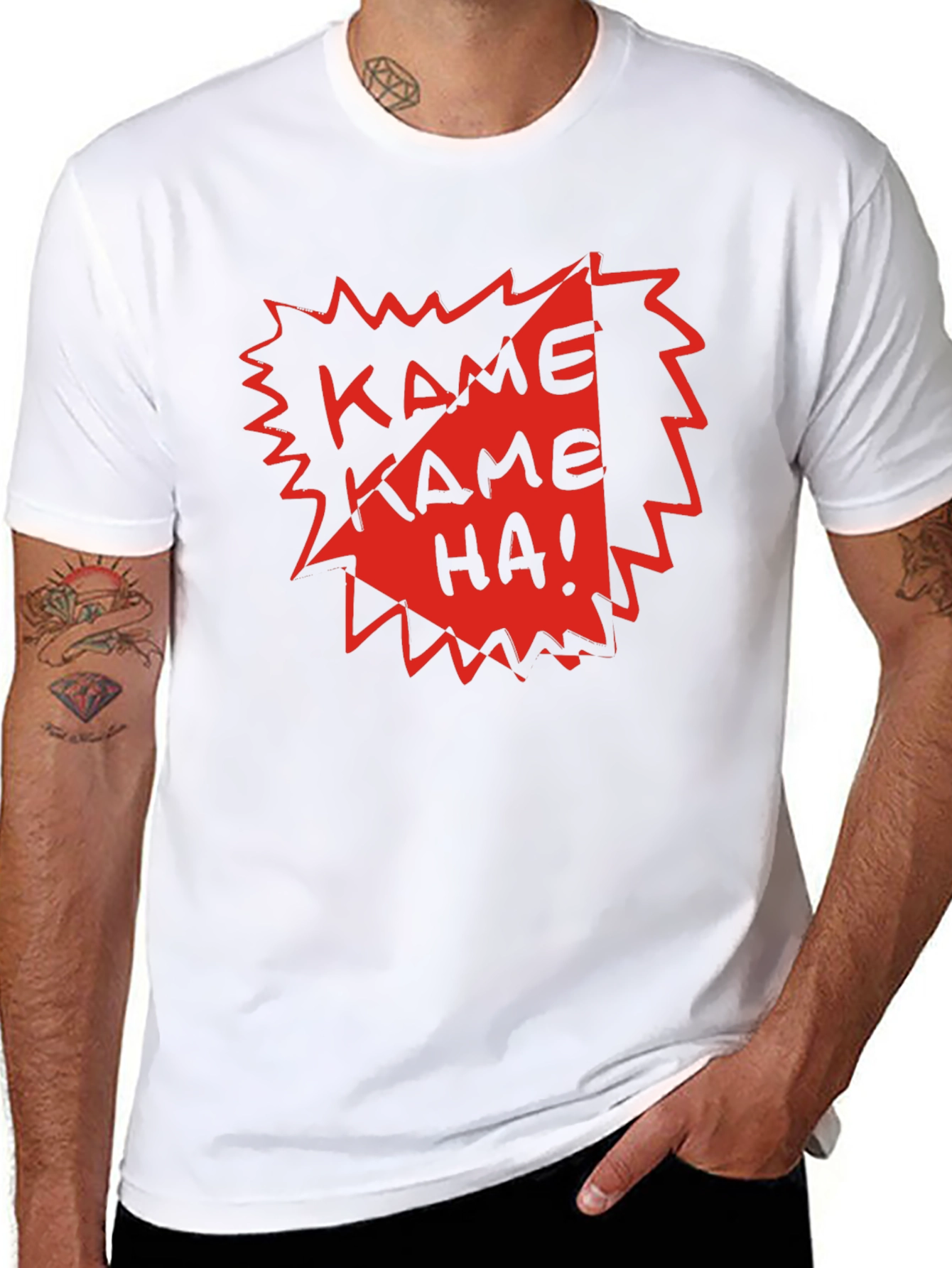 Kamehameha T-Shirt - Dragonball Inspired Graphic Tee