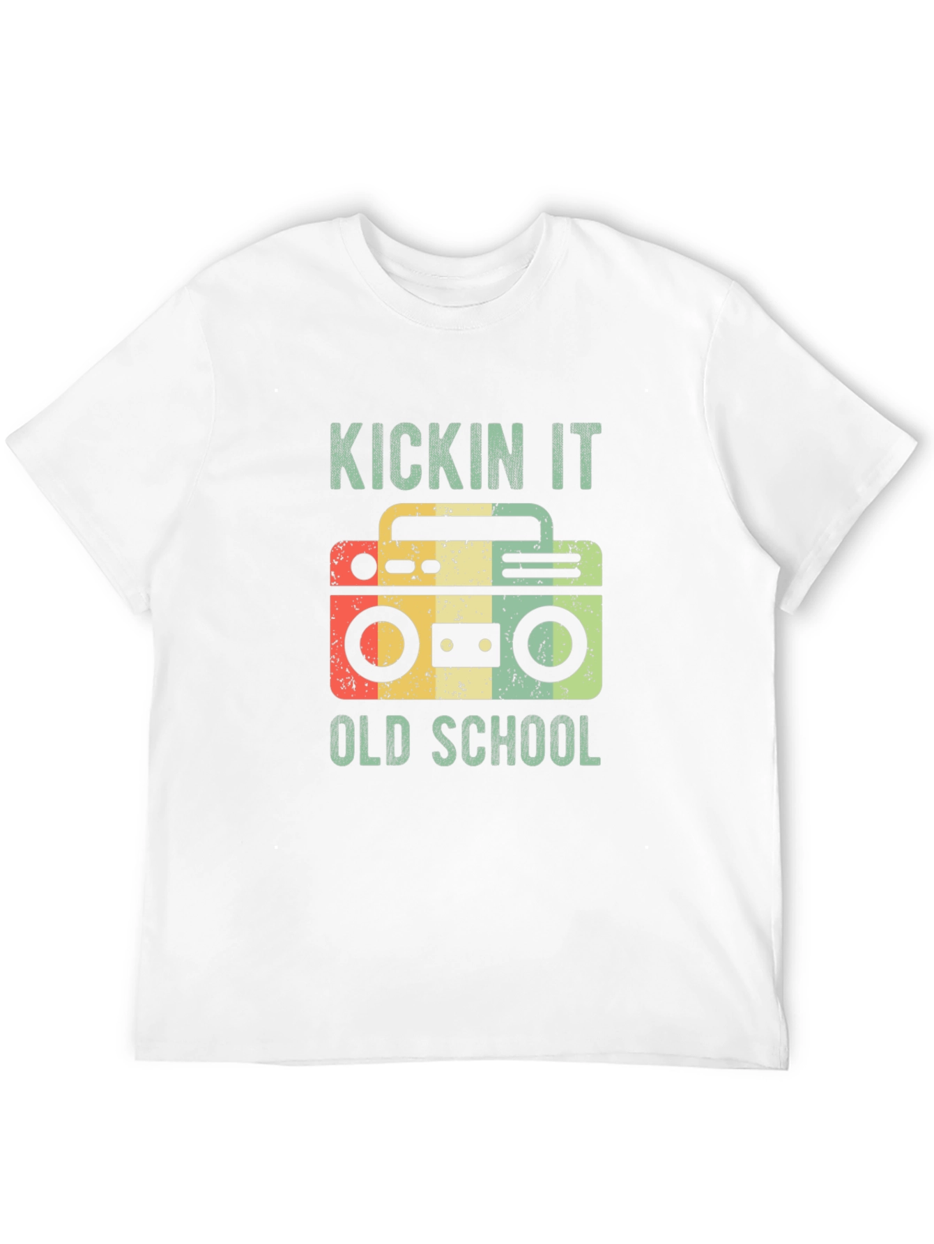 Retro Boombox T-Shirt - Kickin It Old School!
