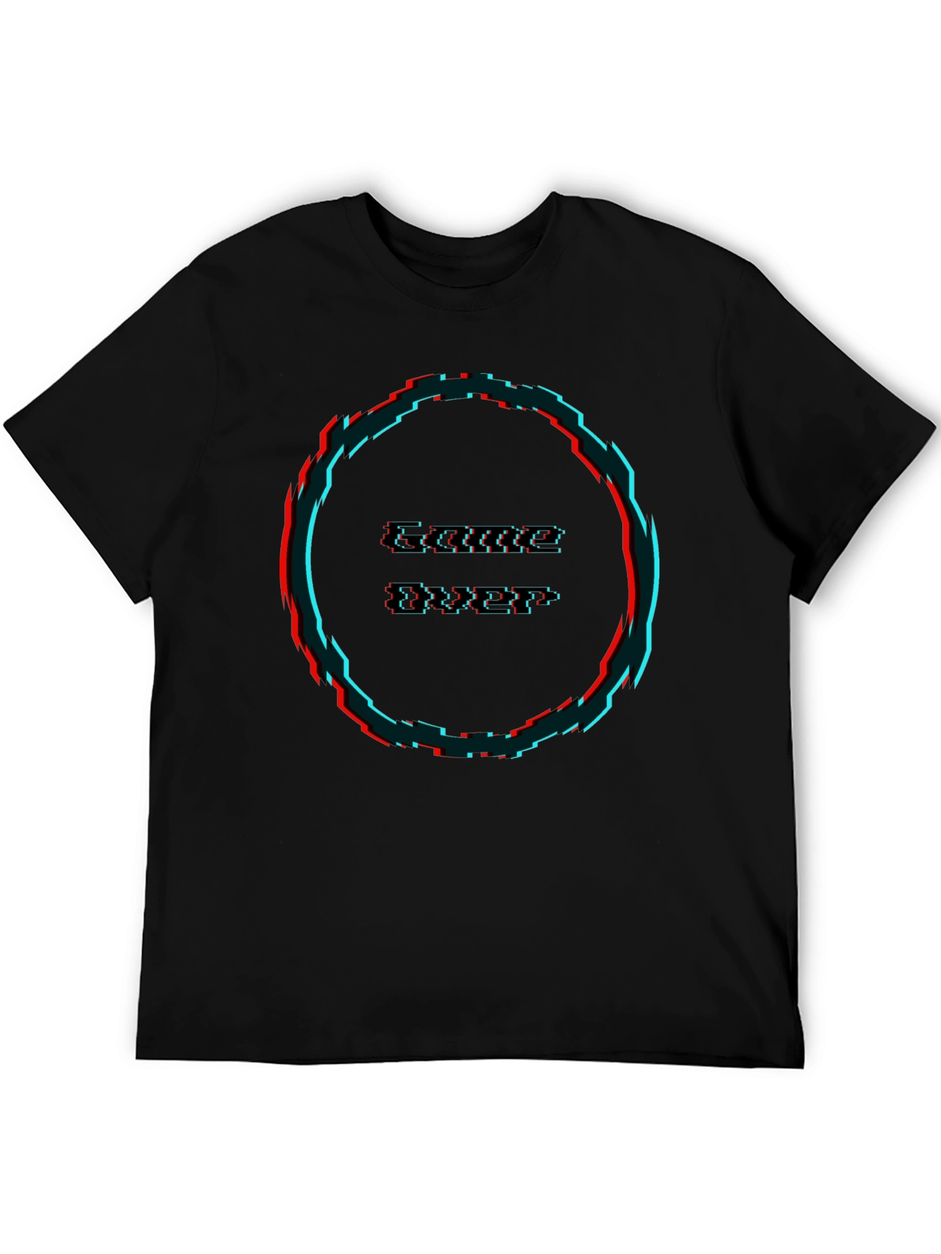Game Over Glitch T-Shirt - Black