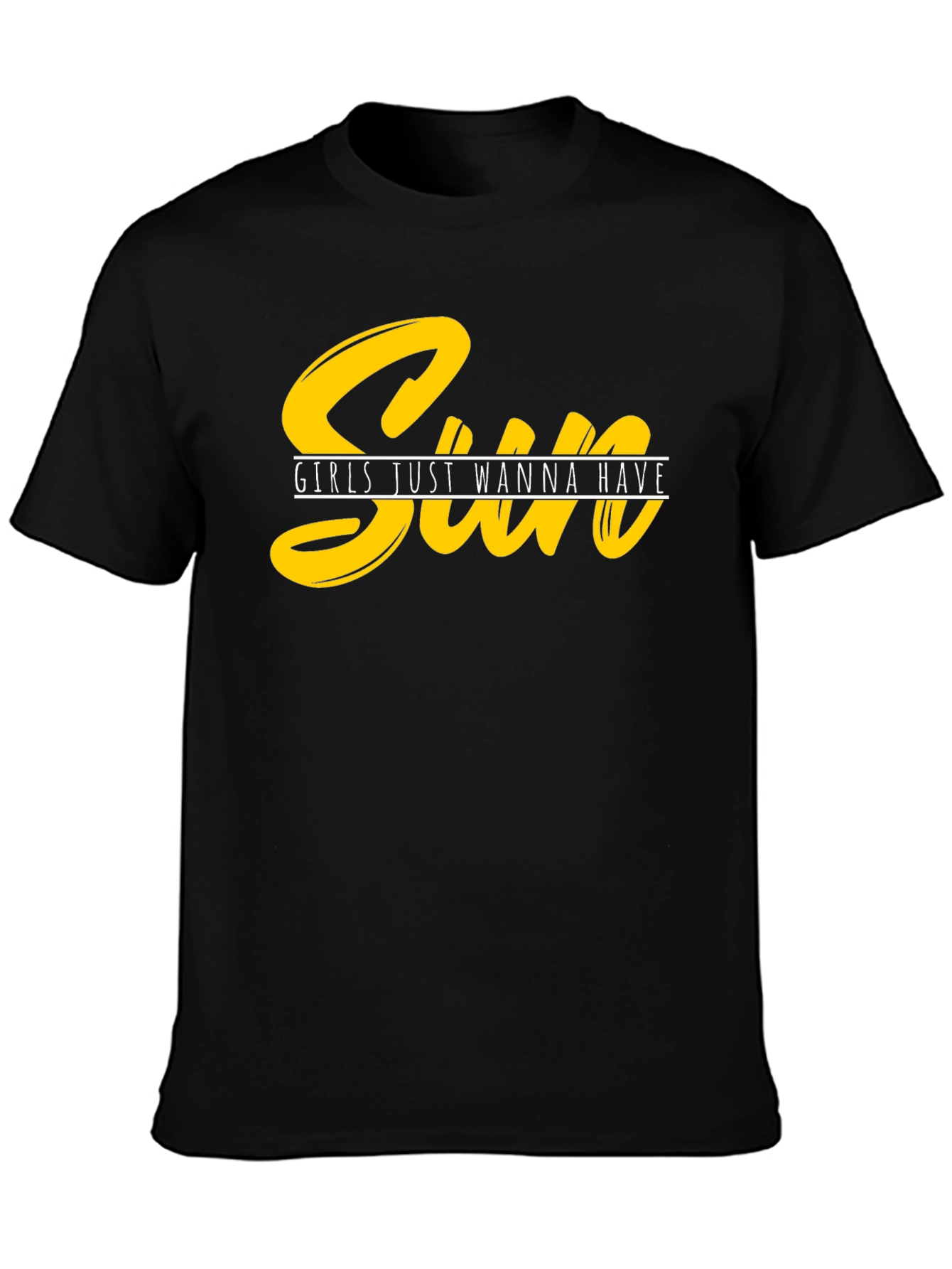 Sun Girls Just Wanna Have Fun Graphic Tee