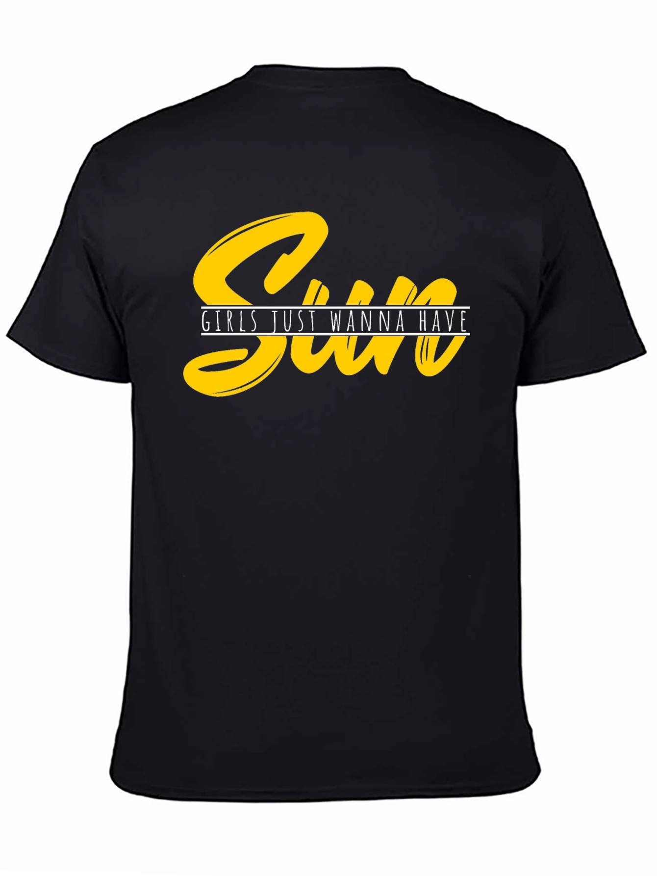 Sun Girls Just Wanna Have Fun Graphic Tee