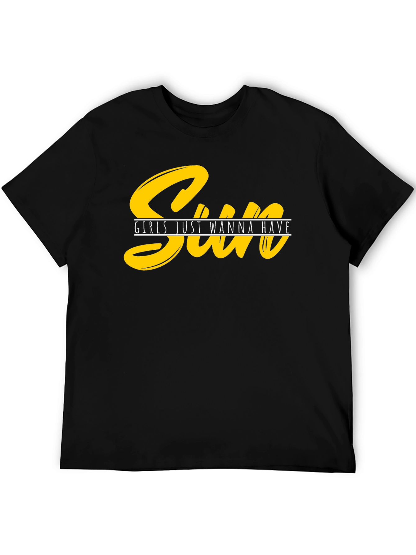 Sun Girls Just Wanna Have Fun Graphic Tee
