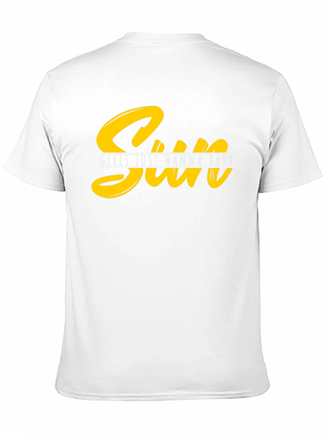 Sun Girls Just Wanna Have Fun Graphic Tee