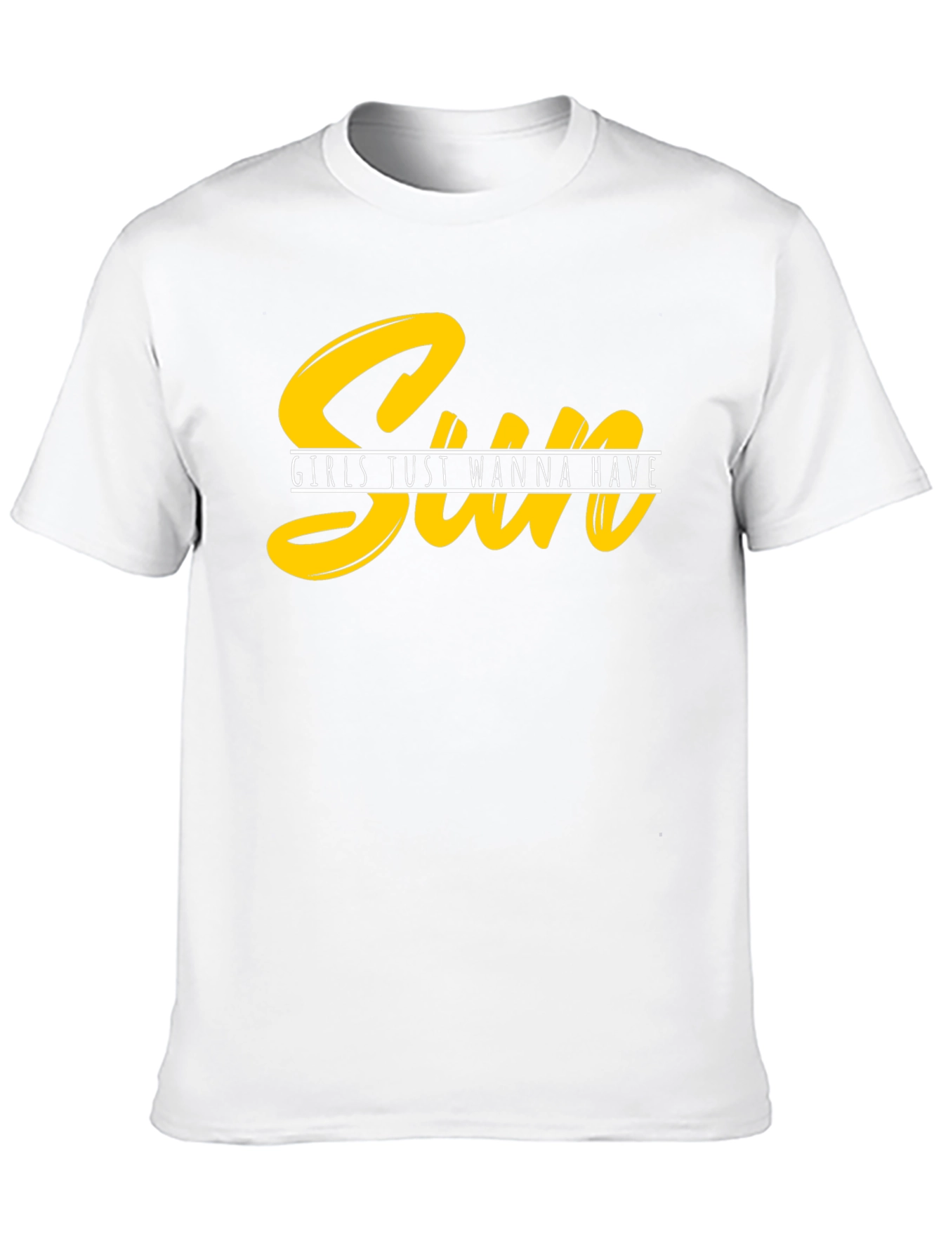 Sun Girls Just Wanna Have Fun Graphic Tee
