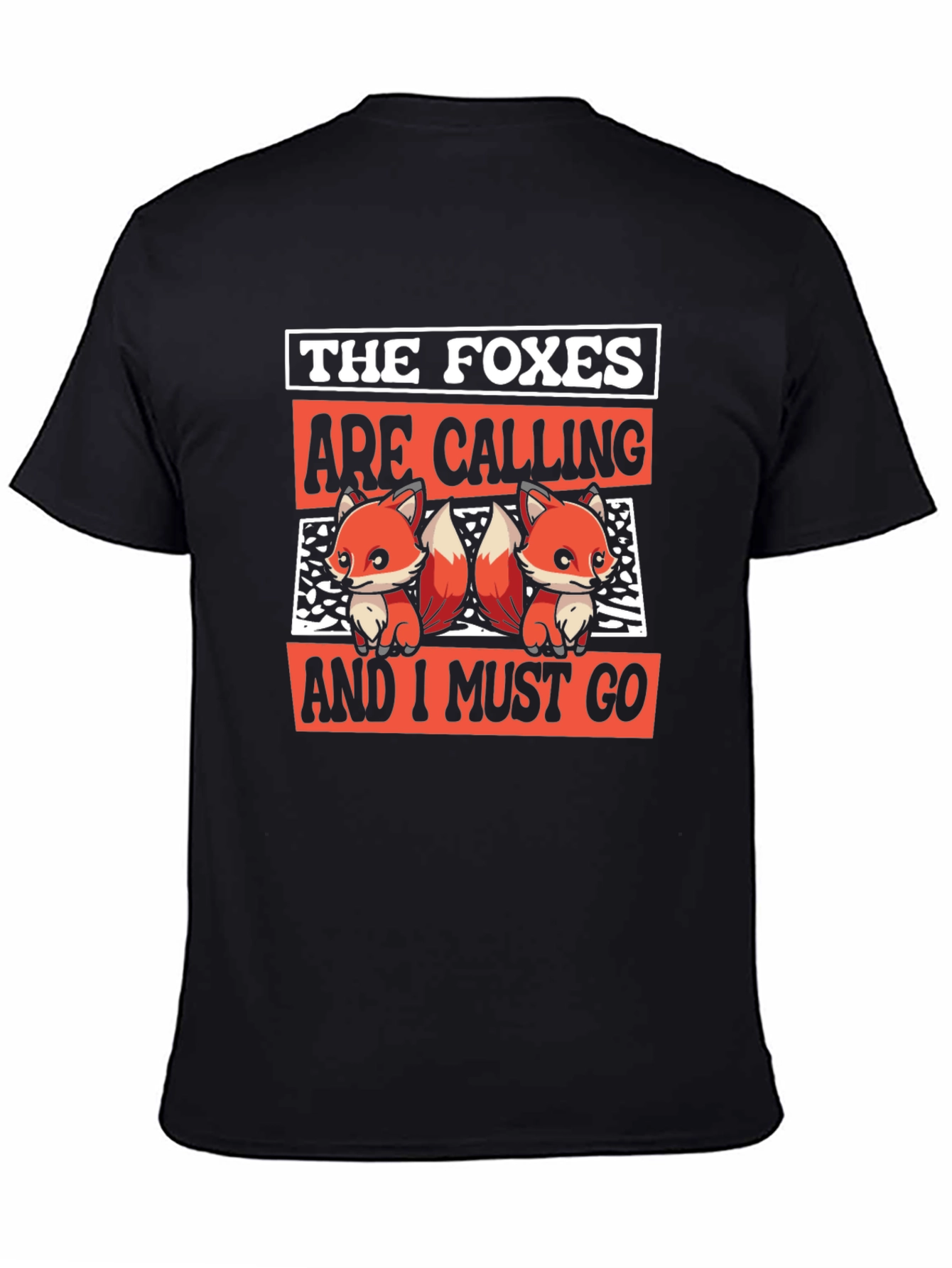 Foxes Calling T-Shirt - Cute Graphic Tee