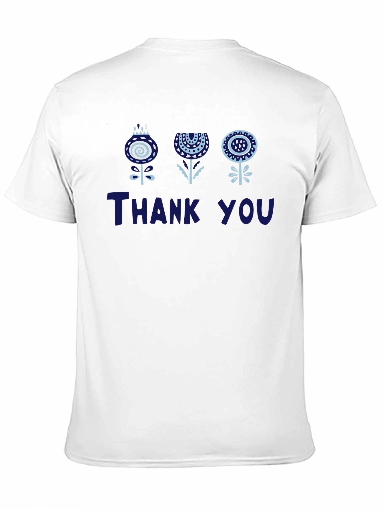 Floral Thank You Graphic Tee