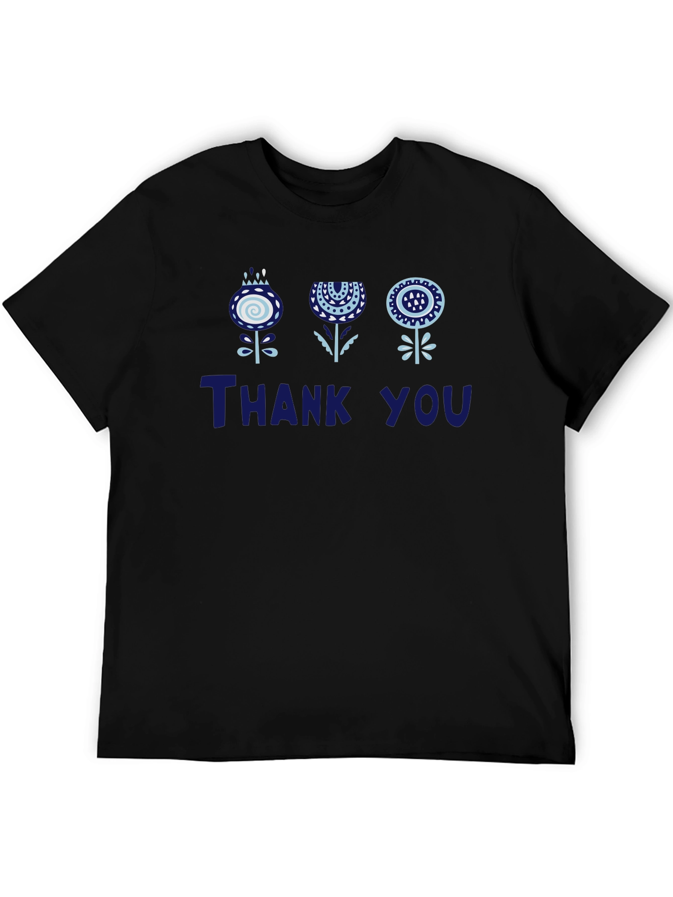 Floral Thank You Graphic Tee