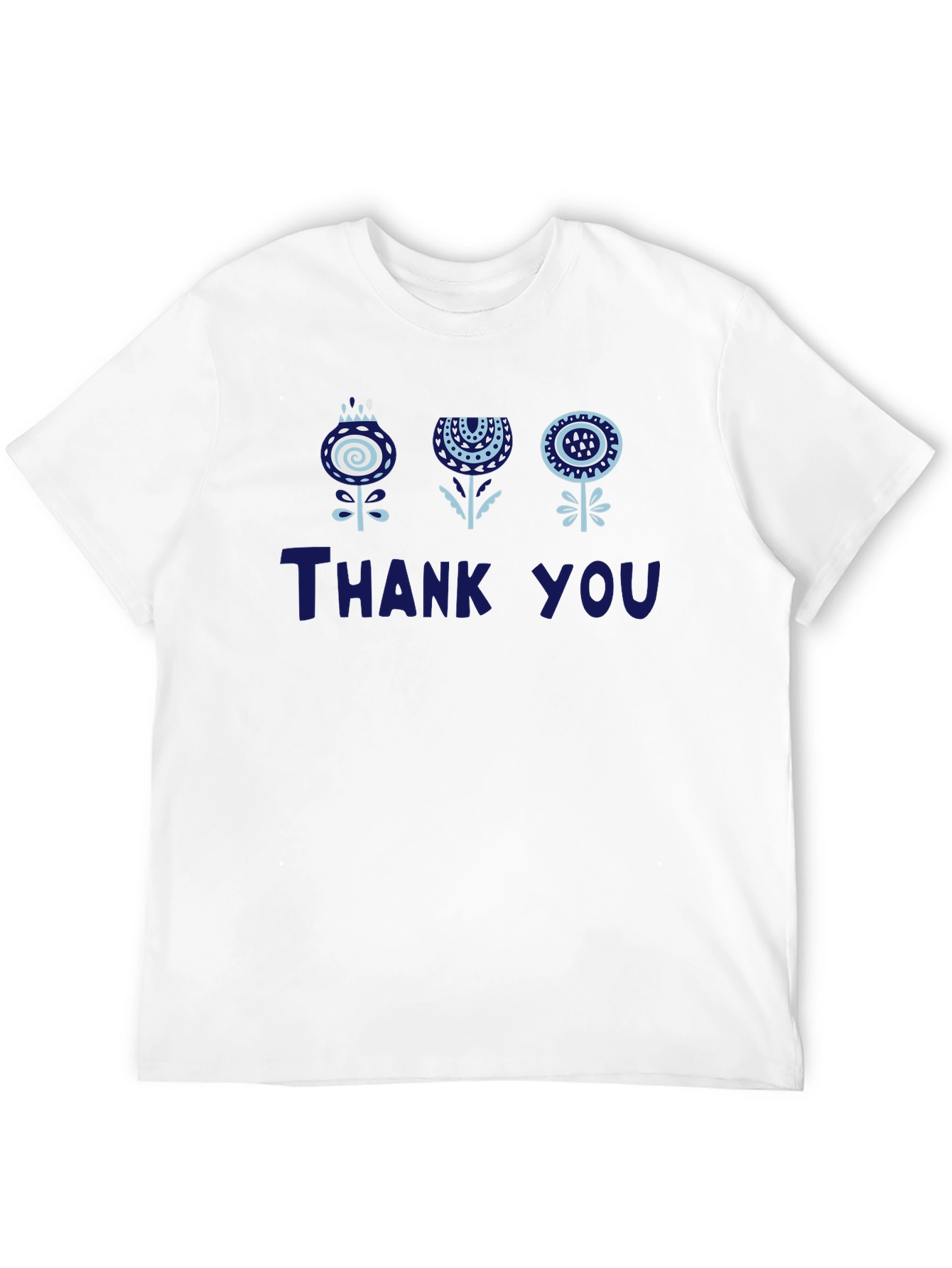 Floral Thank You Graphic Tee