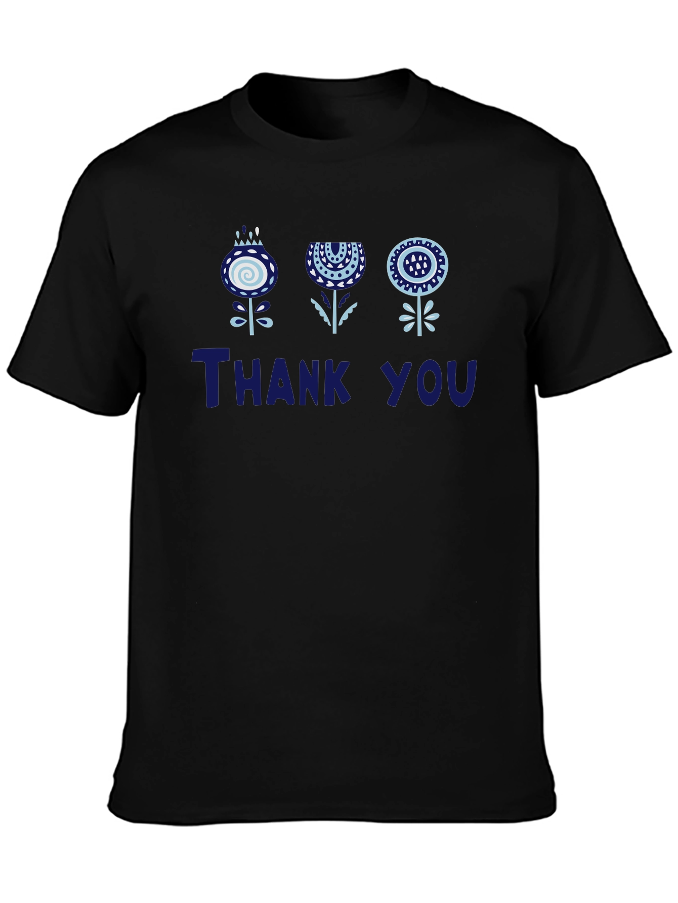 Floral Thank You Graphic Tee