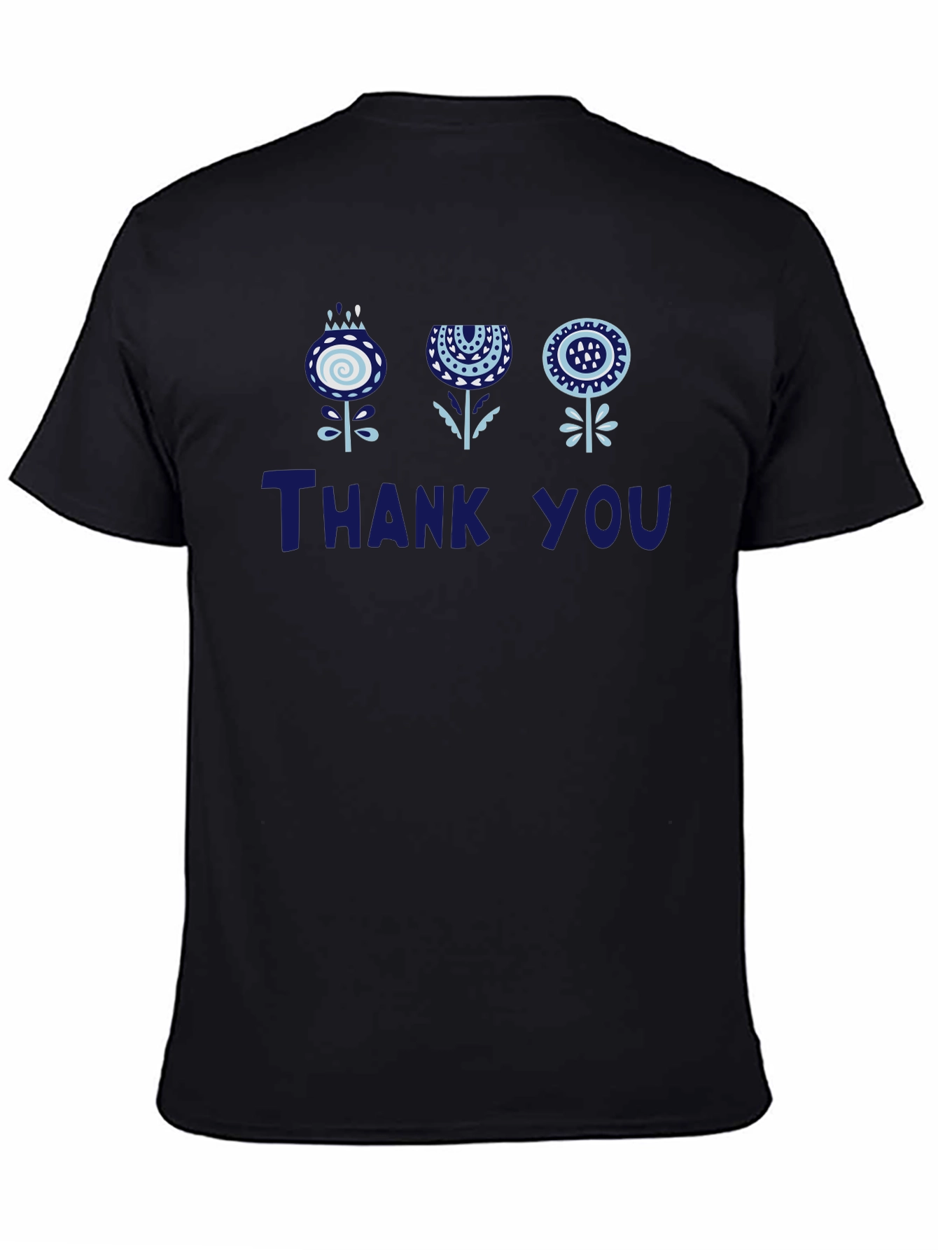Floral Thank You Graphic Tee