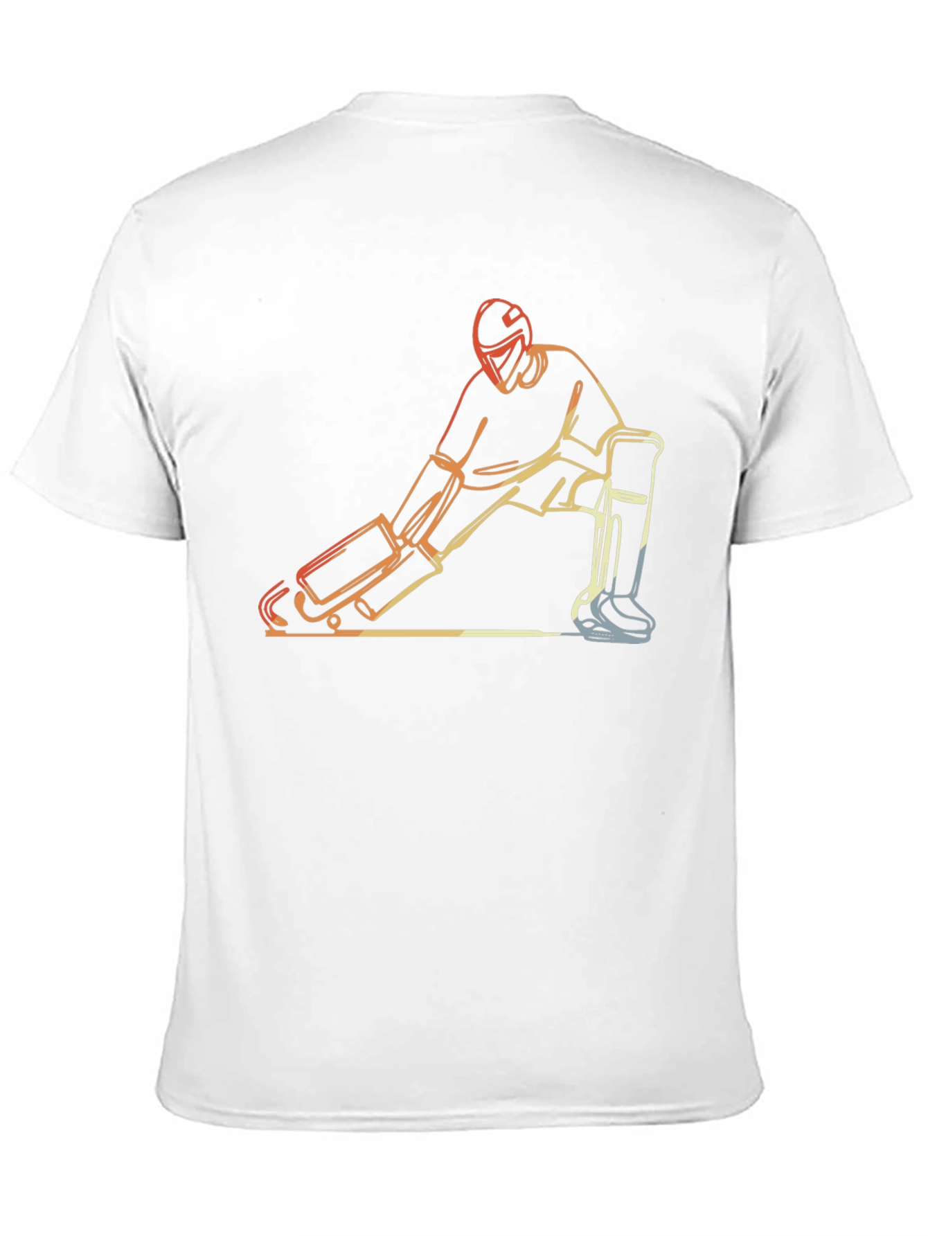 Hockey Goalie Graphic Tee - Stylish Sportswear
