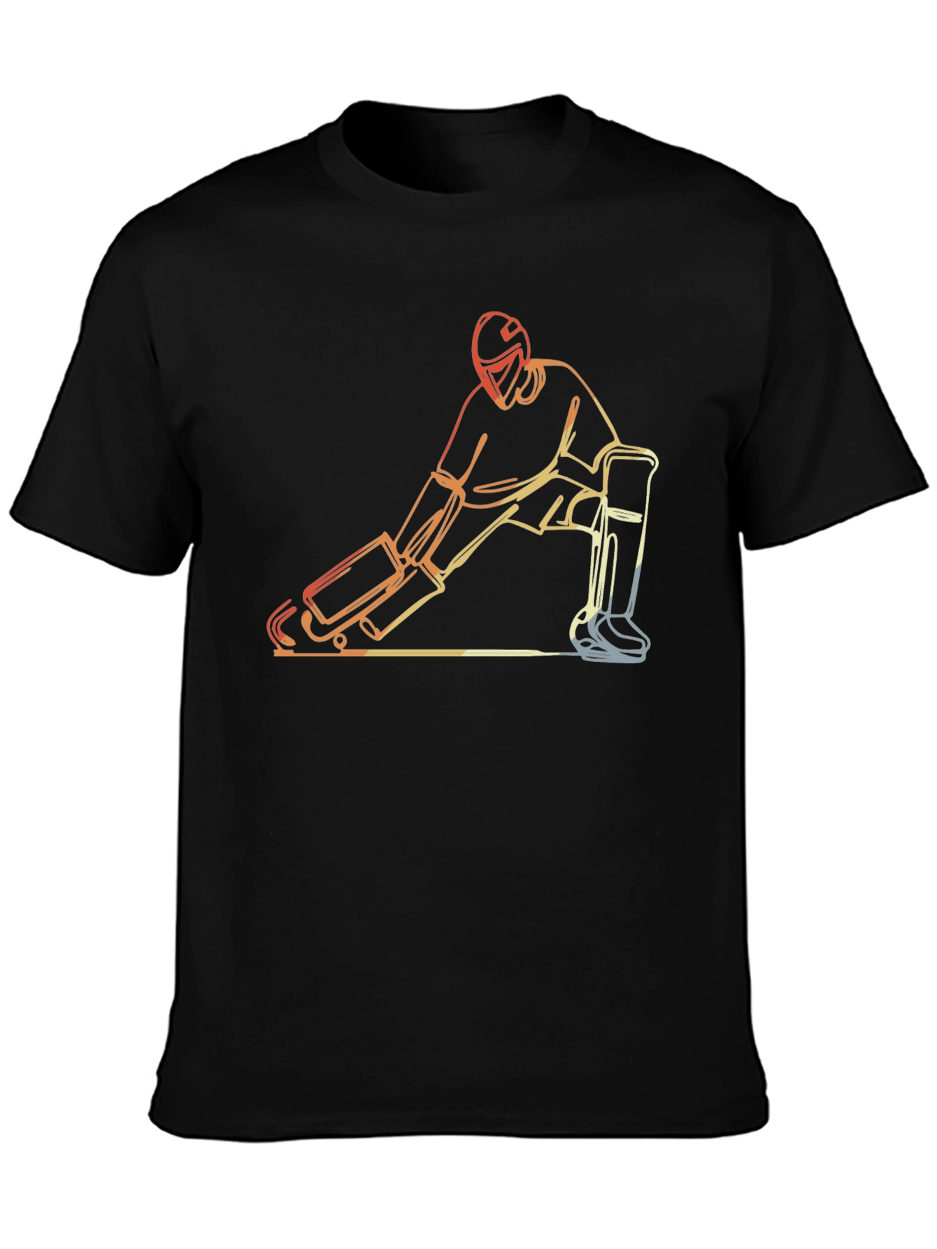 Hockey Goalie Graphic Tee - Stylish Sportswear