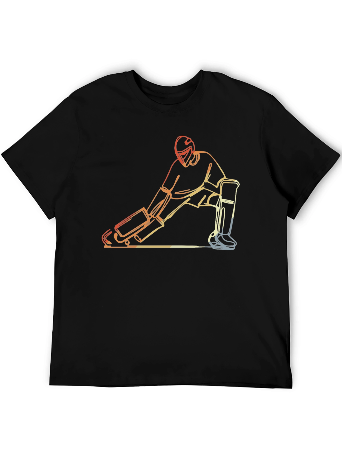 Hockey Goalie Graphic Tee - Stylish Sportswear
