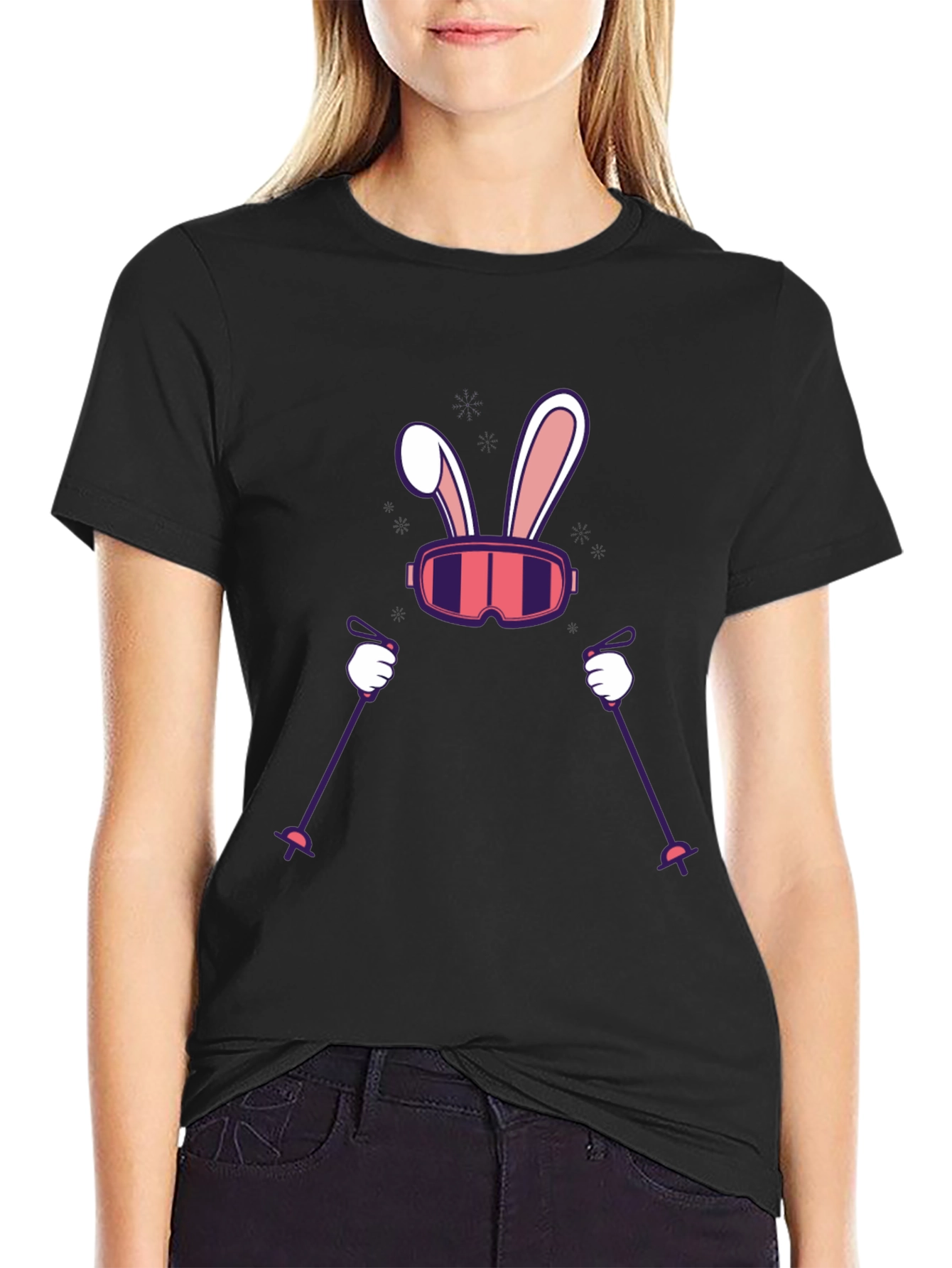 Ski Bunny T-Shirt - Winter Holiday Style