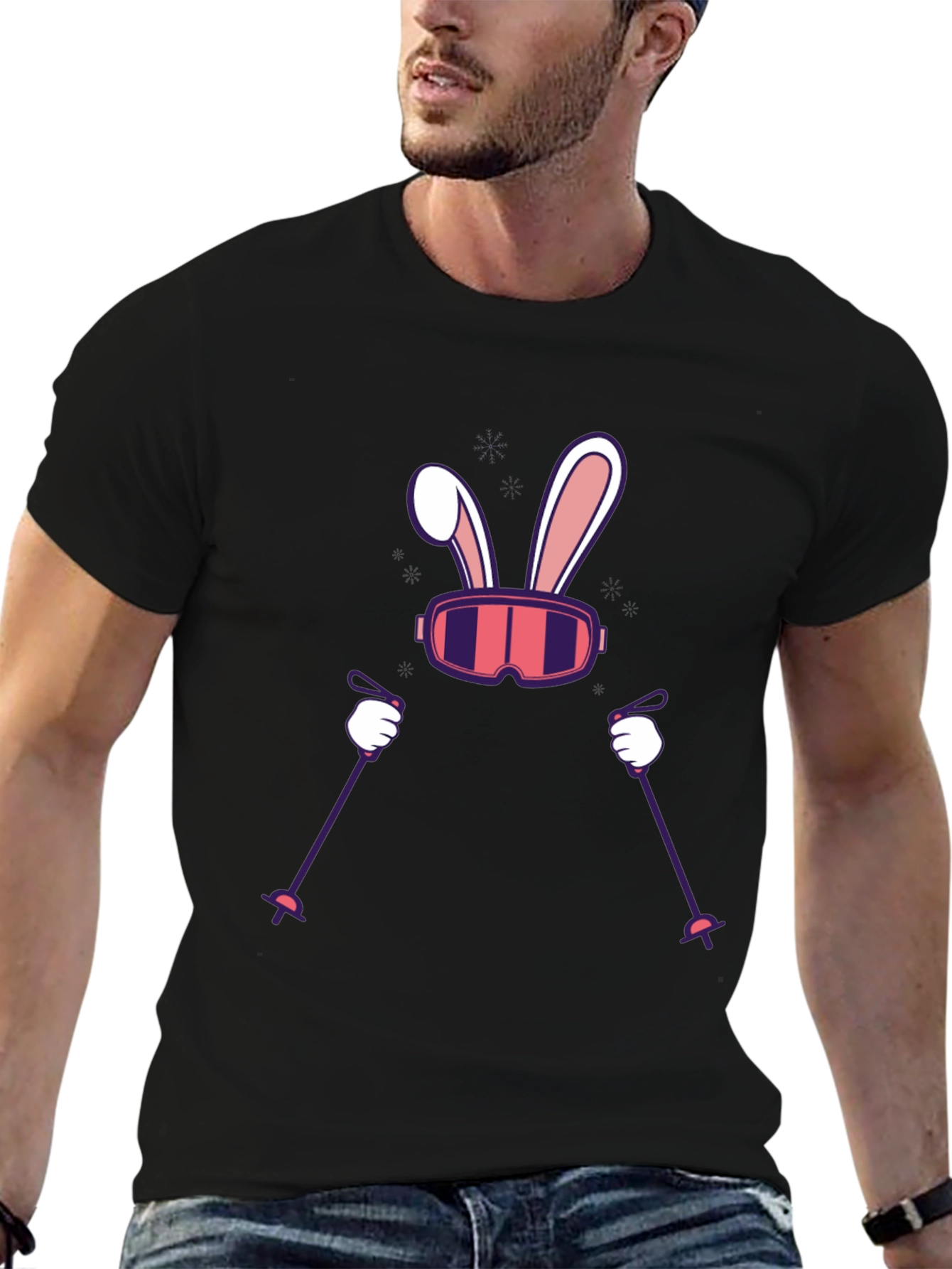 Ski Bunny T-Shirt - Winter Holiday Style