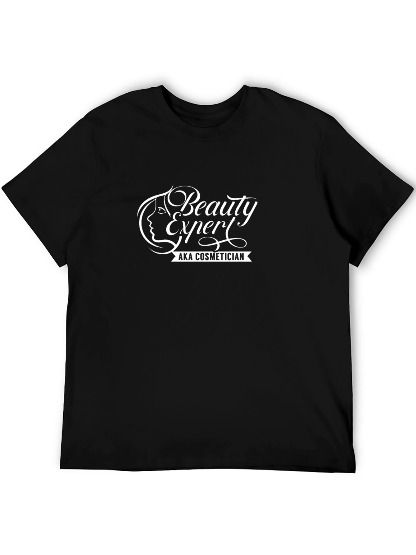 Beauty Expert AKA Cosmetician Black T-Shirt