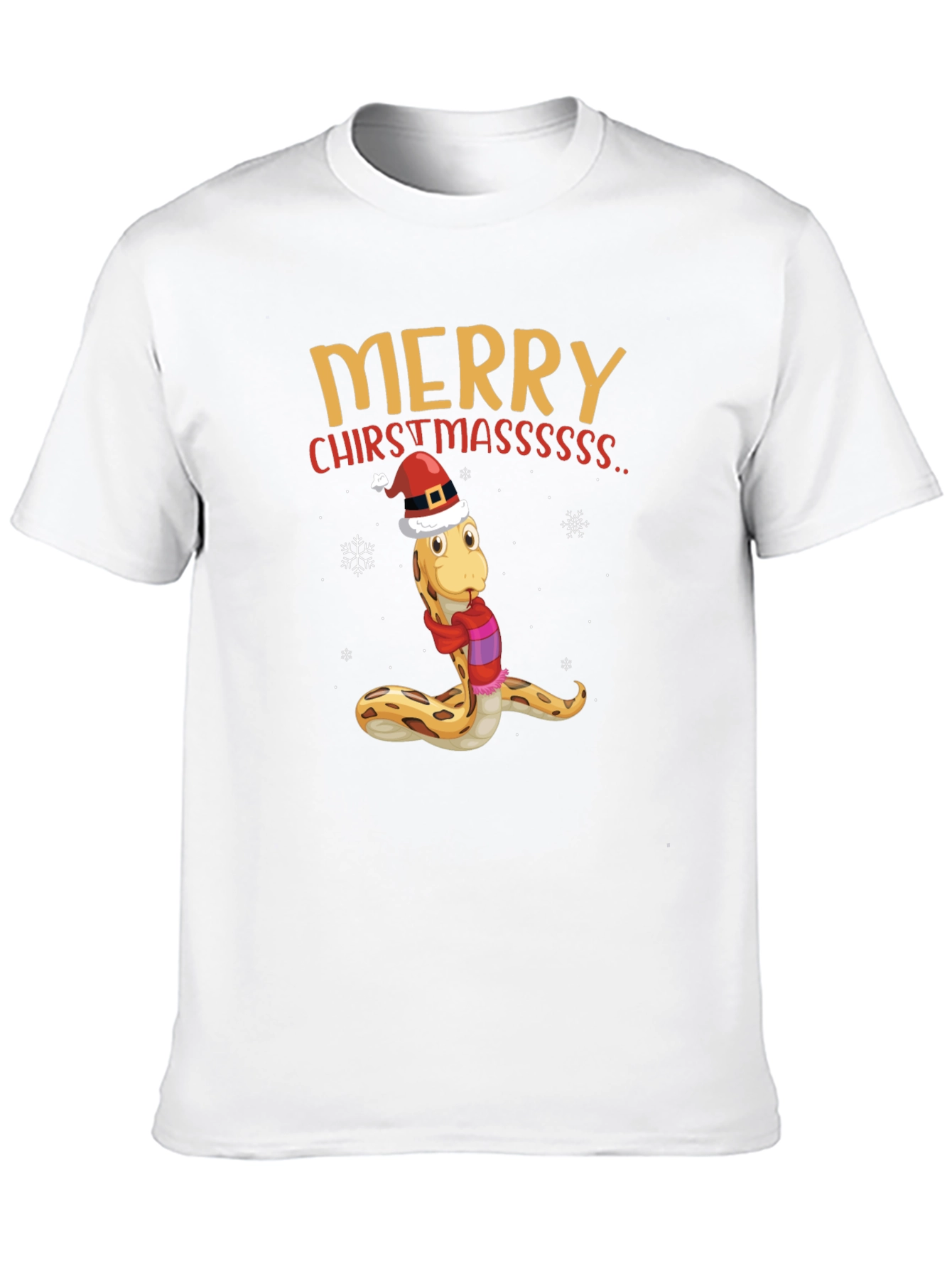 Merry Chirstmasssss Snake T-Shirt