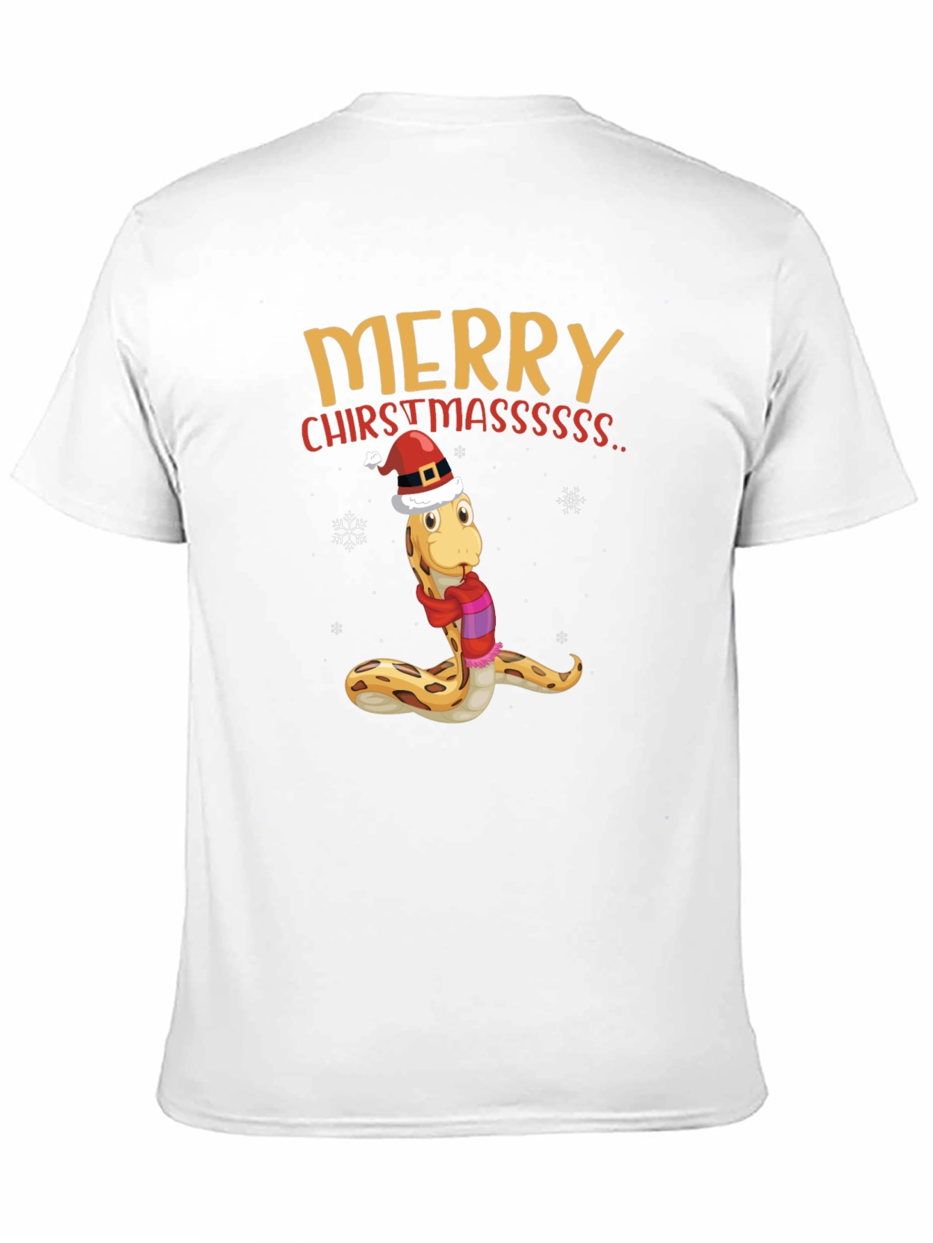 Merry Chirstmasssss Snake T-Shirt