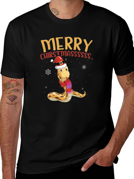 Merry Chirstmasssss Snake T-Shirt