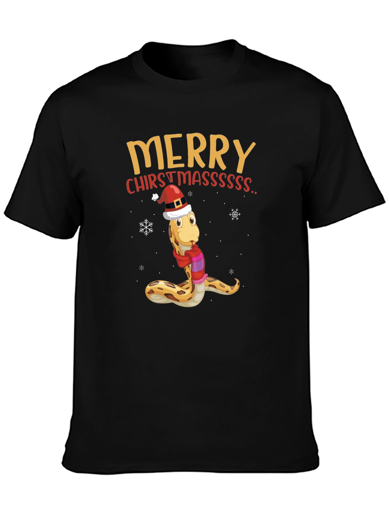 Merry Chirstmasssss Snake T-Shirt