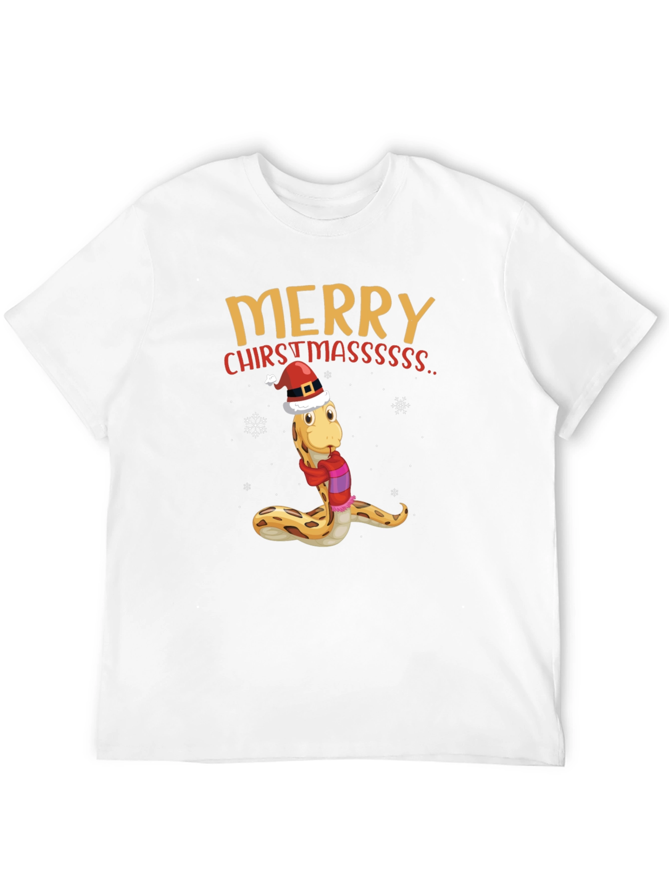 Merry Chirstmasssss Snake T-Shirt