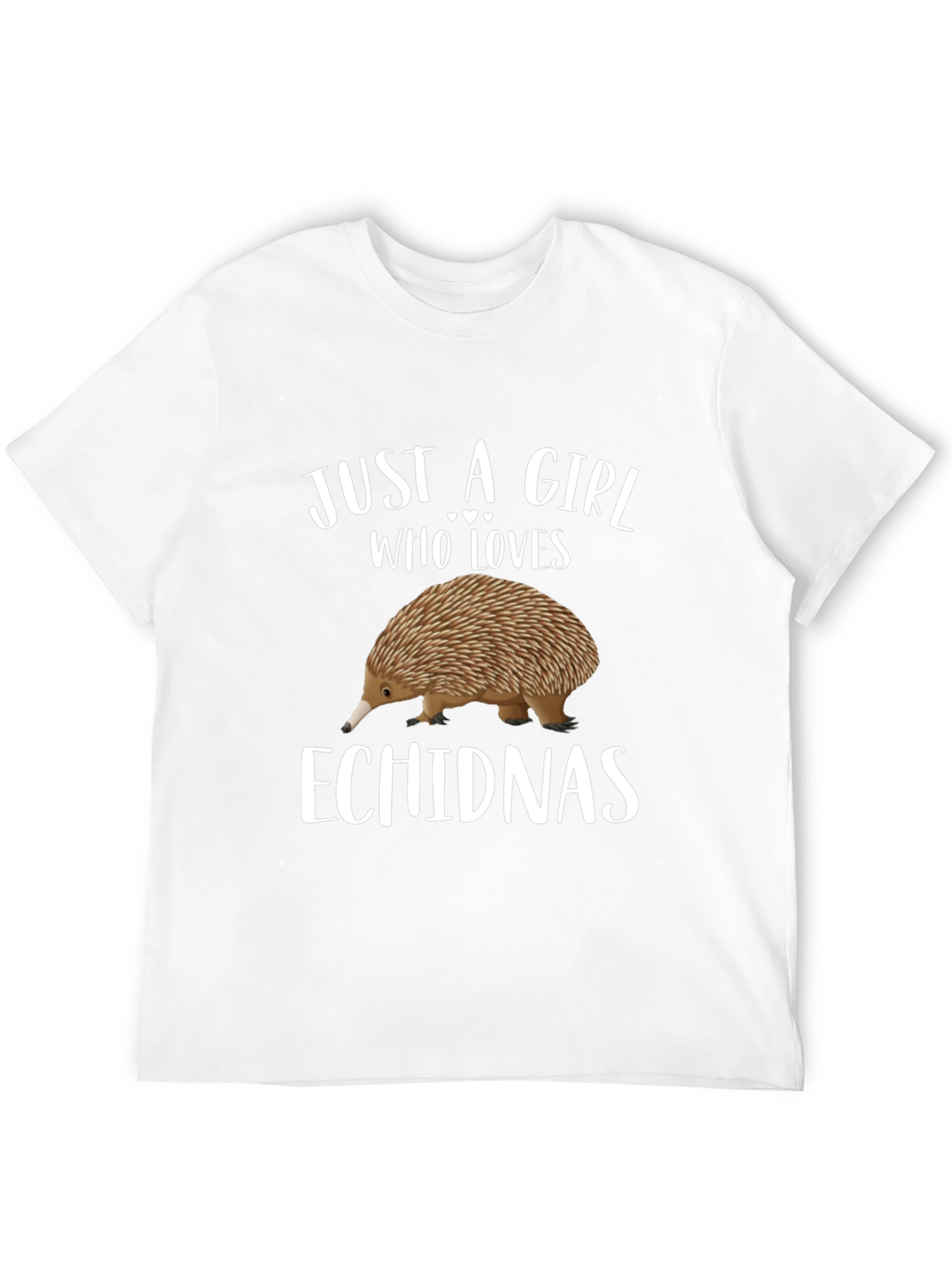 Just A Girl Who Loves Echidnas Graphic Tee